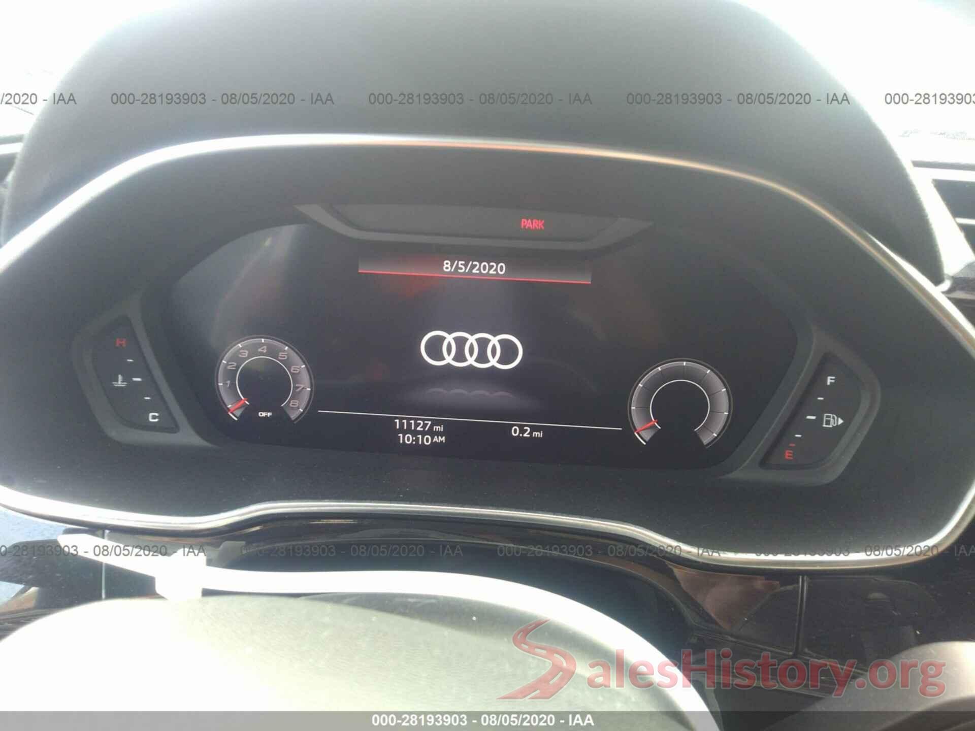 WA1BECF37L1018730 2020 AUDI Q3