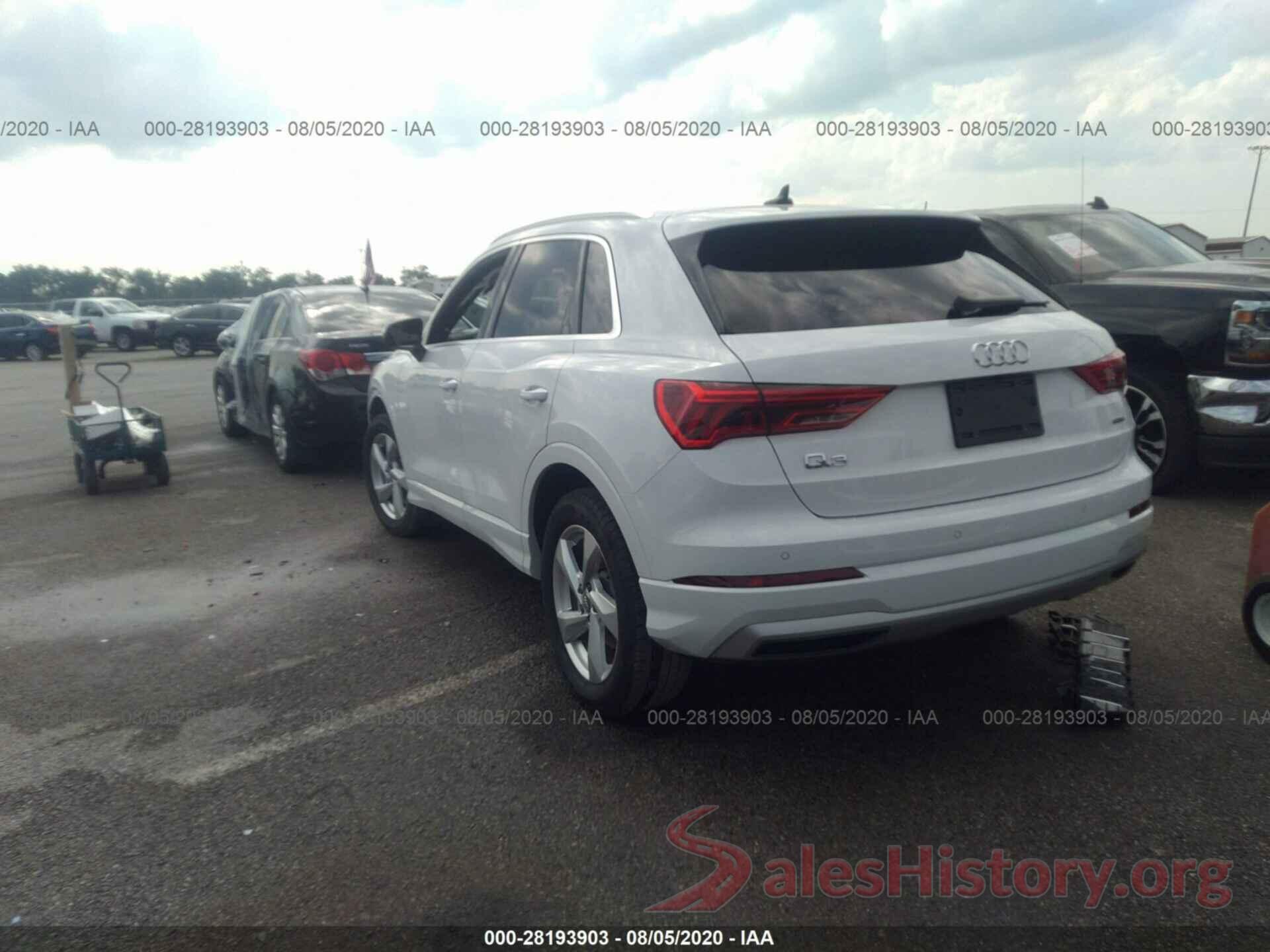 WA1BECF37L1018730 2020 AUDI Q3