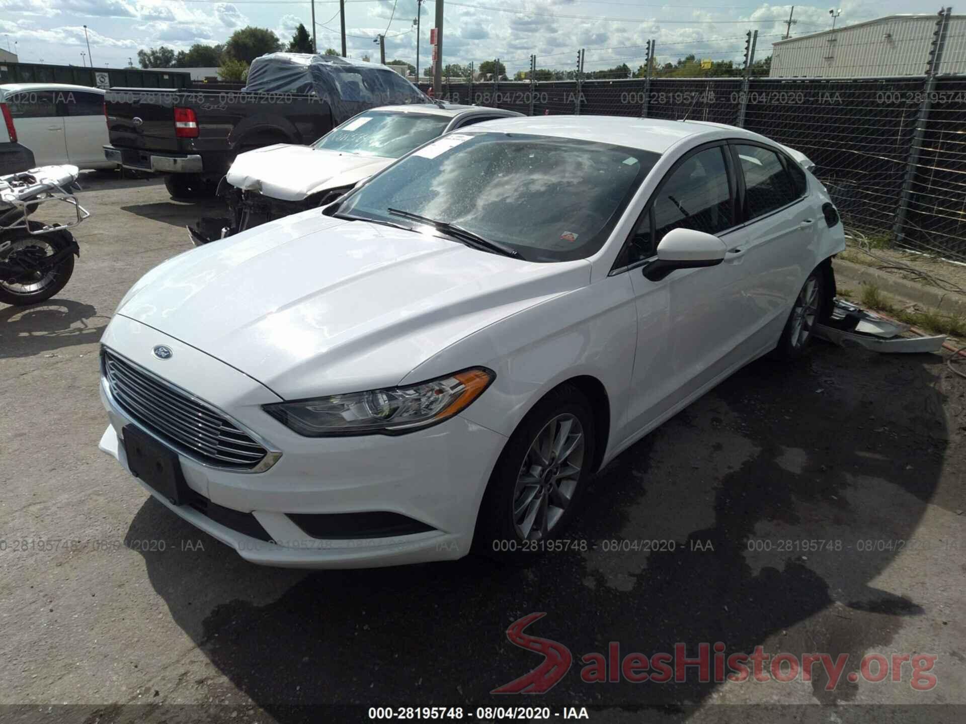 3FA6P0H72HR335401 2017 FORD FUSION