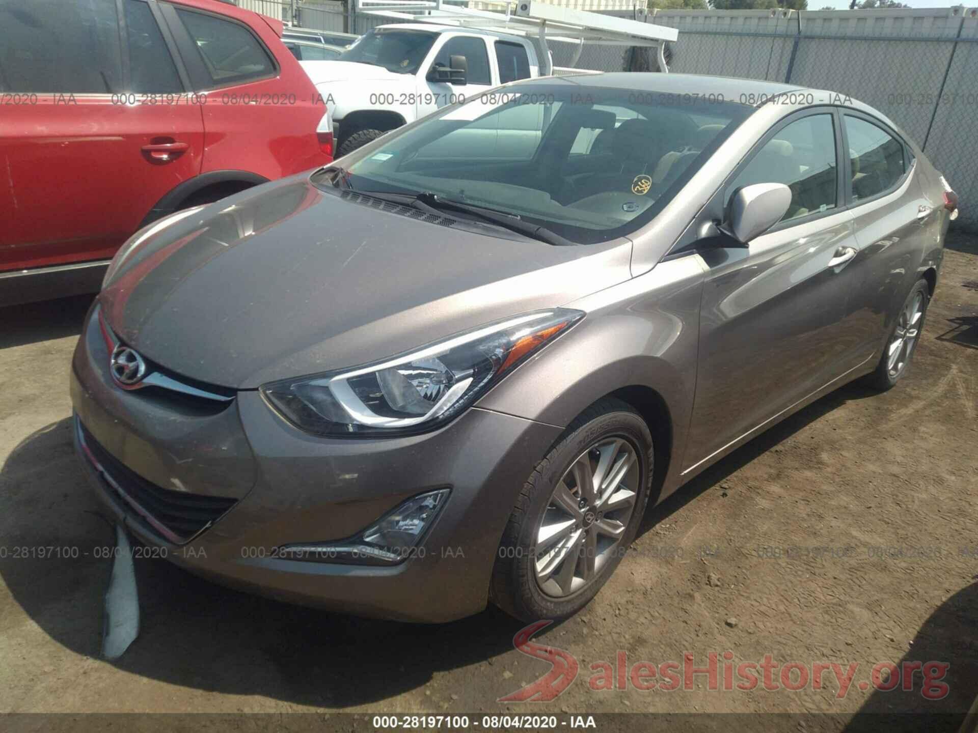 5NPDH4AE3GH706386 2016 HYUNDAI ELANTRA