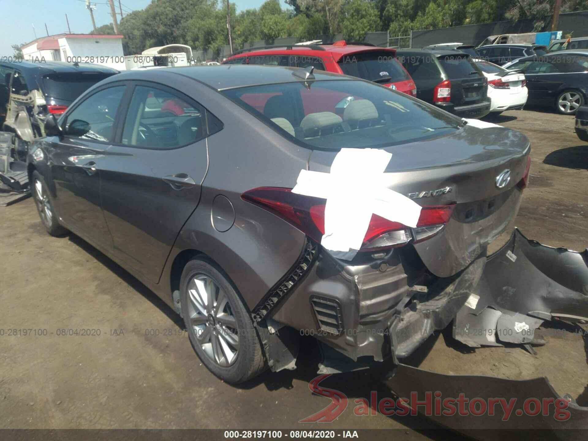 5NPDH4AE3GH706386 2016 HYUNDAI ELANTRA