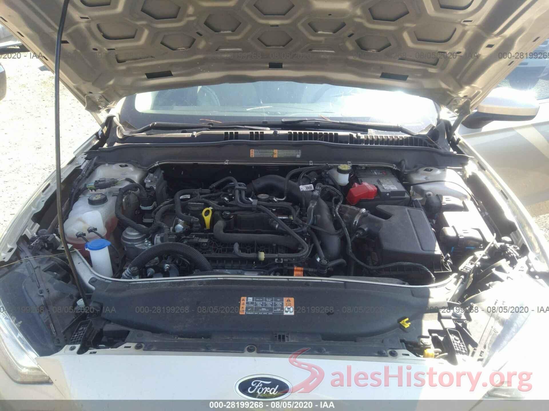 3FA6P0HD2KR161424 2019 FORD FUSION