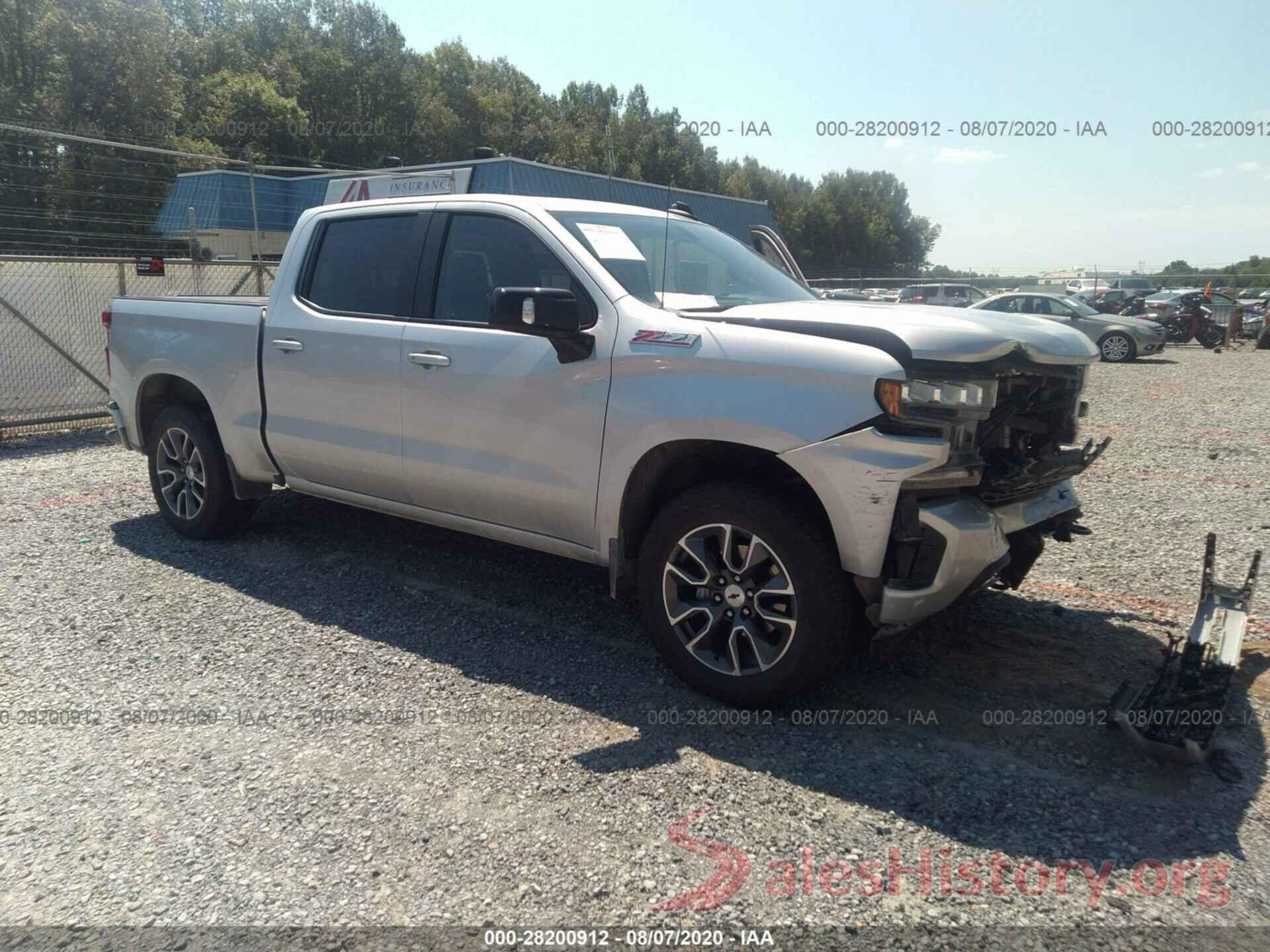 3GCUYEED4KG232361 2019 CHEVROLET SILVERADO 1500