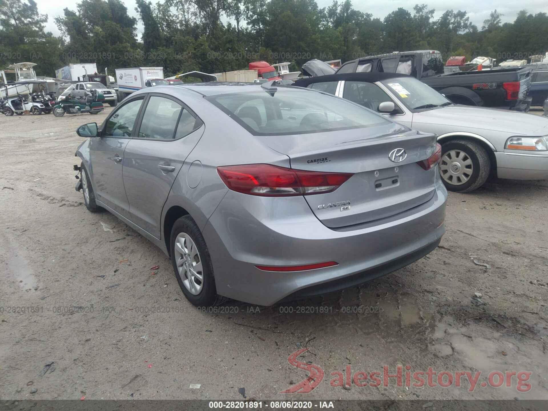 5NPD74LF0HH115491 2017 HYUNDAI ELANTRA