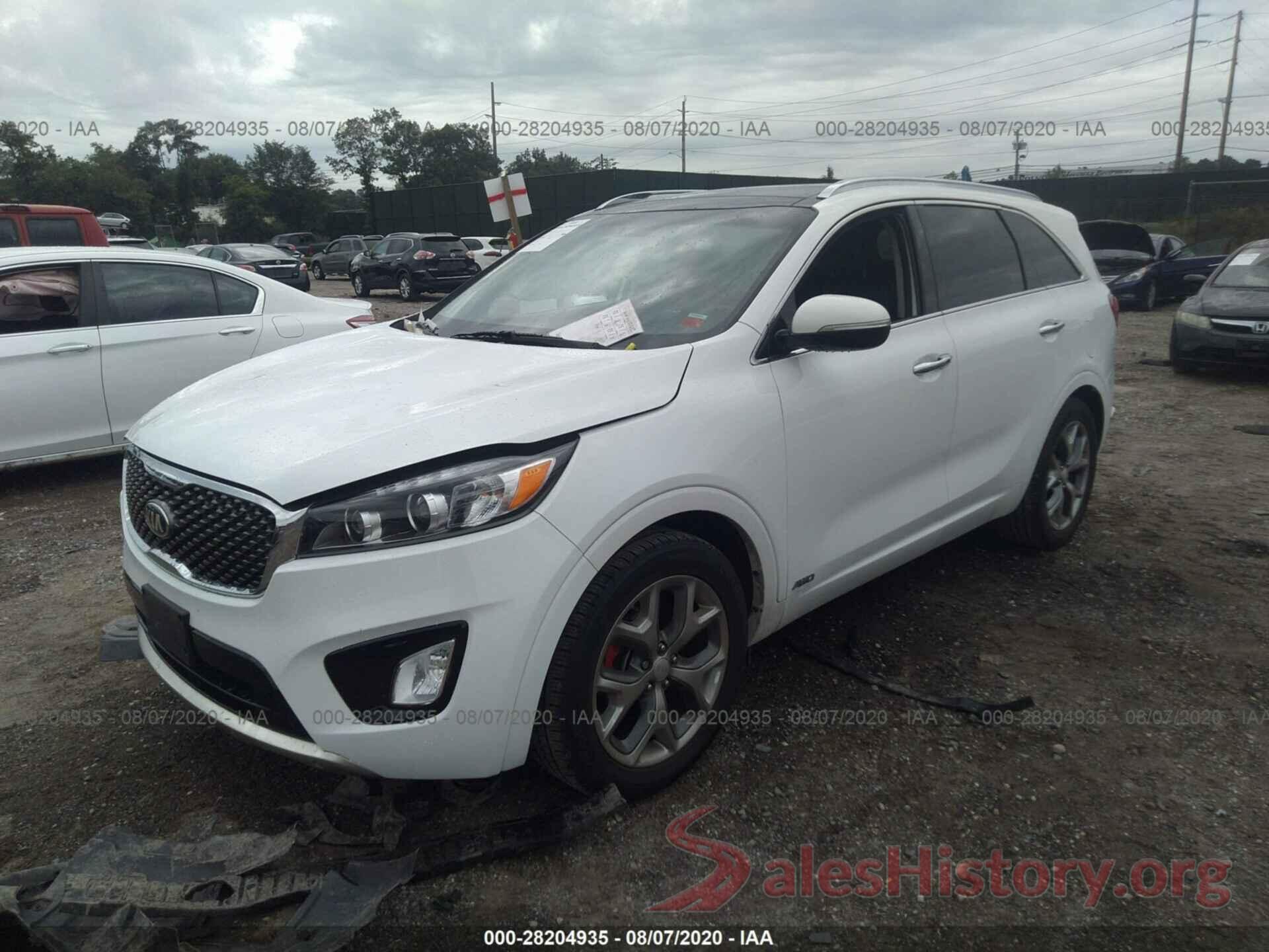 5XYPKDA53HG255242 2017 KIA SORENTO