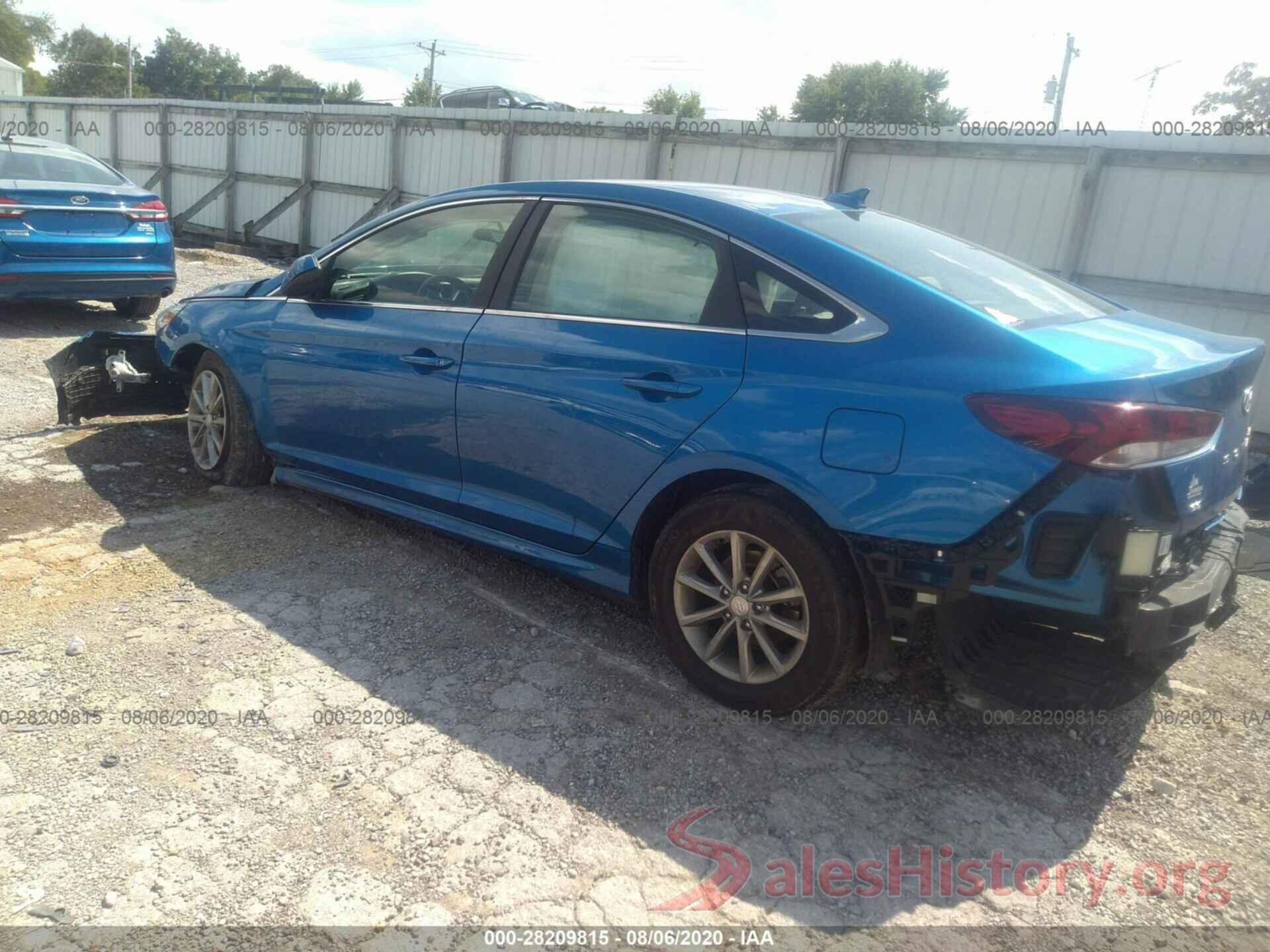 5NPE24AF0KH777147 2019 HYUNDAI SONATA