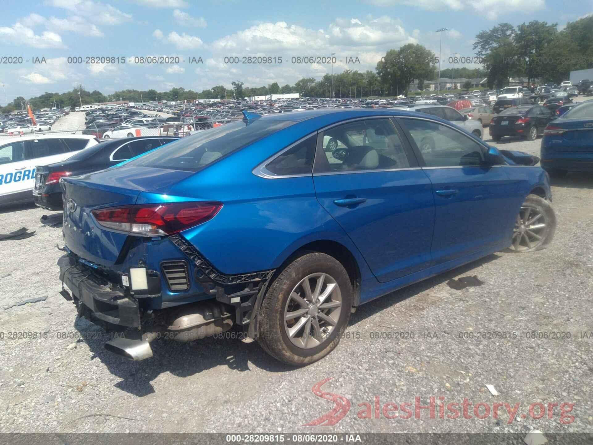 5NPE24AF0KH777147 2019 HYUNDAI SONATA