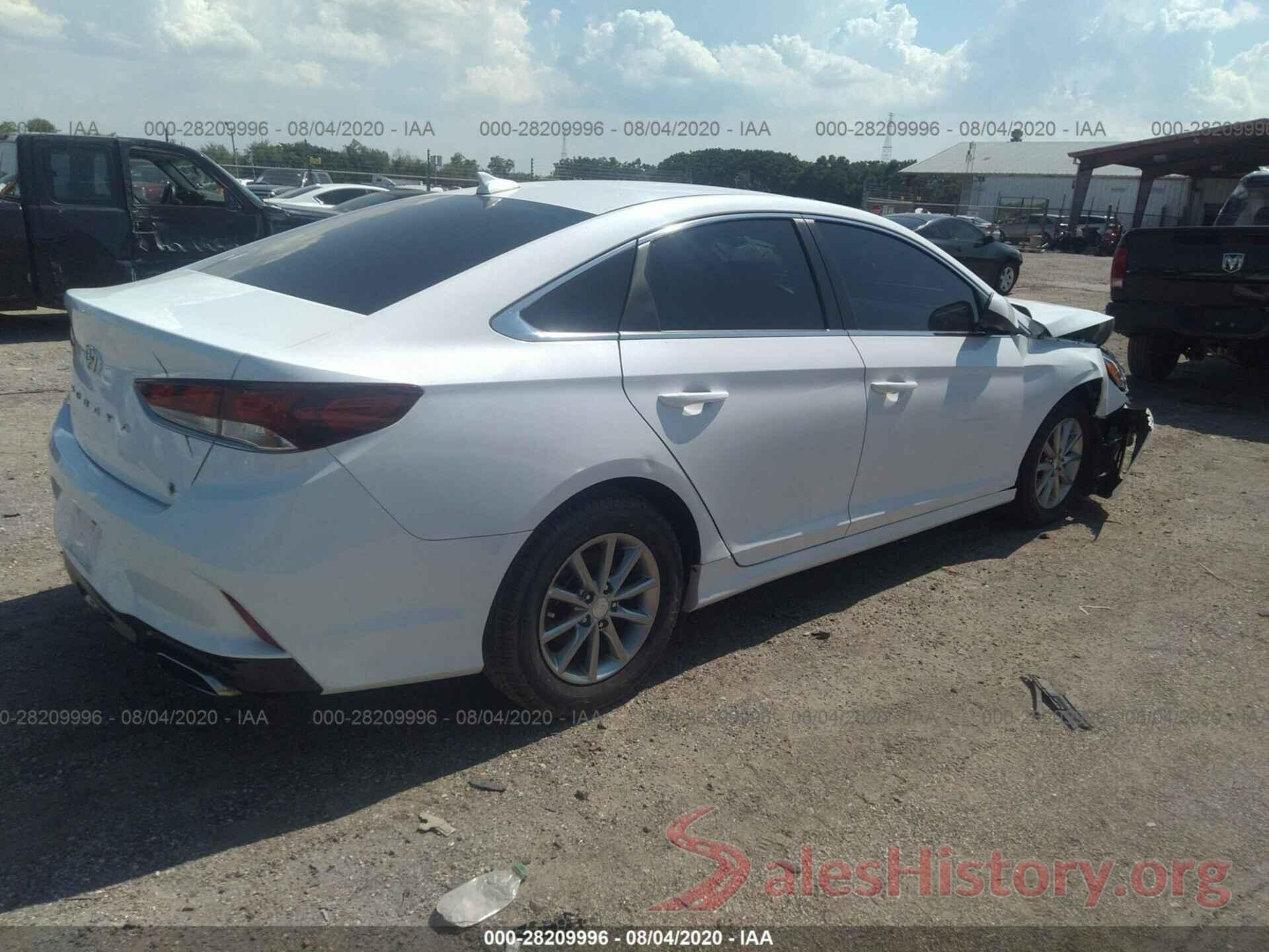 5NPE24AF4JH703809 2018 HYUNDAI SONATA