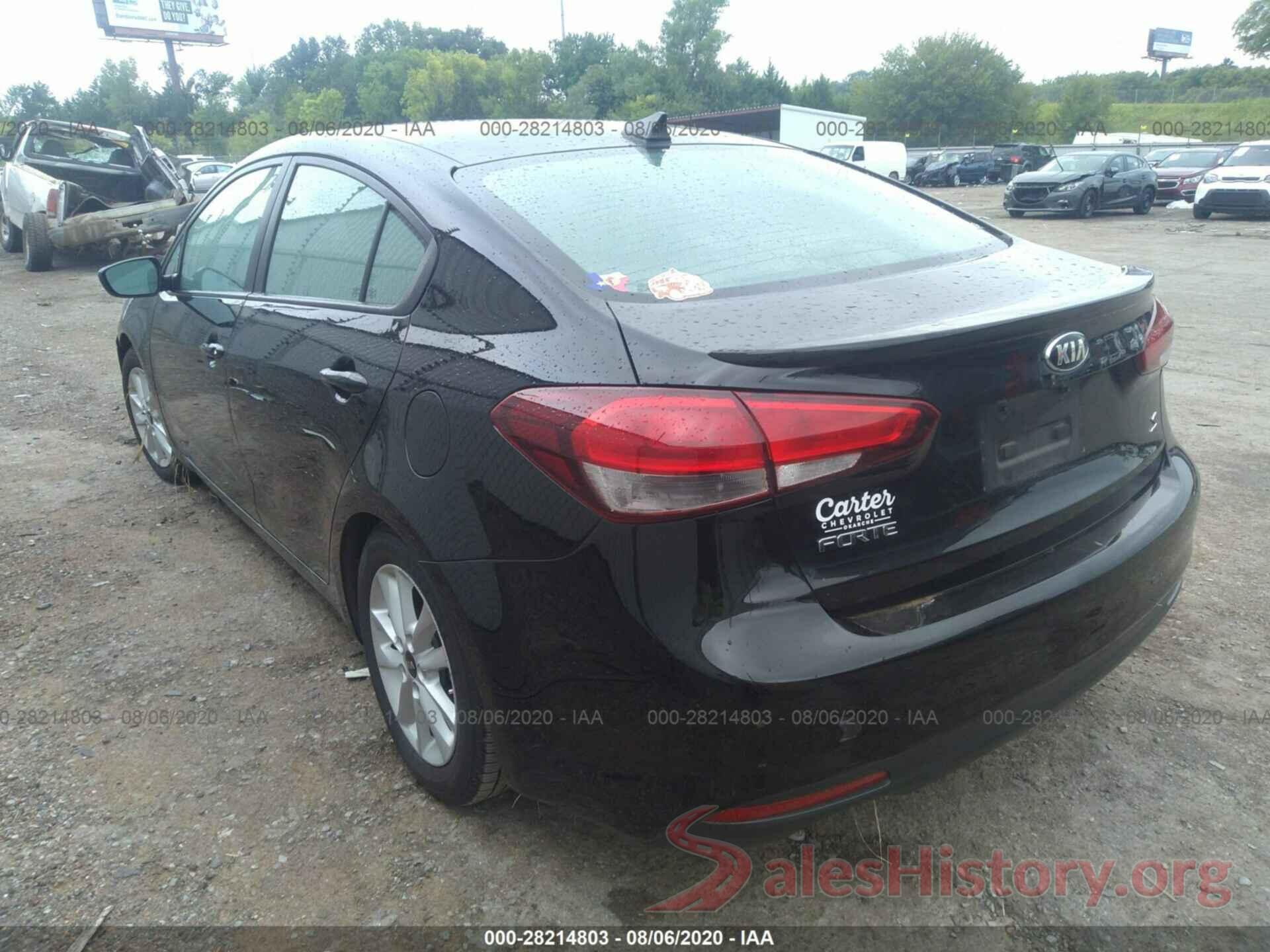 3KPFL4A70HE028534 2017 KIA FORTE