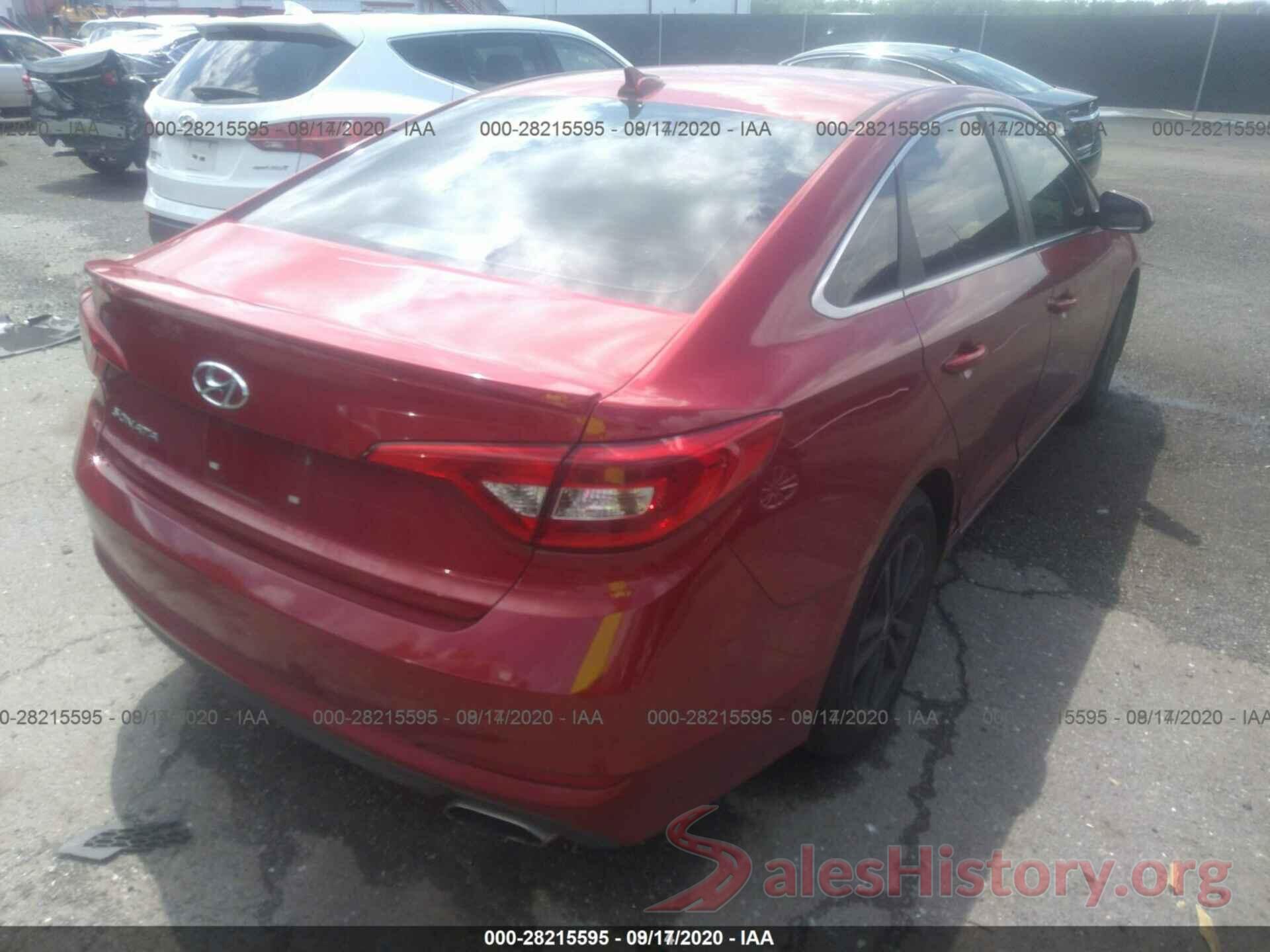 5NPE24AF0HH522376 2017 HYUNDAI SONATA