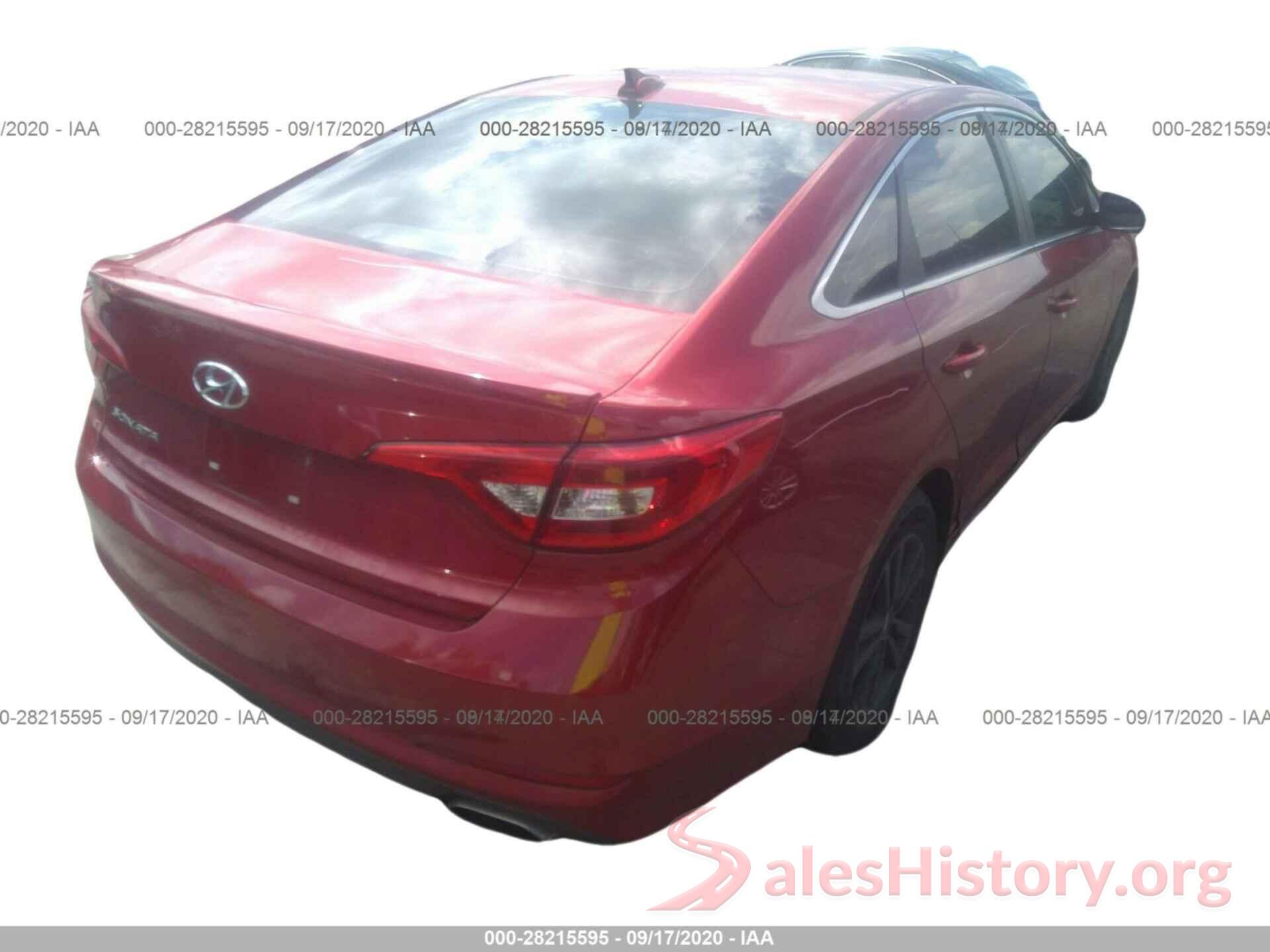 5NPE24AF0HH522376 2017 HYUNDAI SONATA