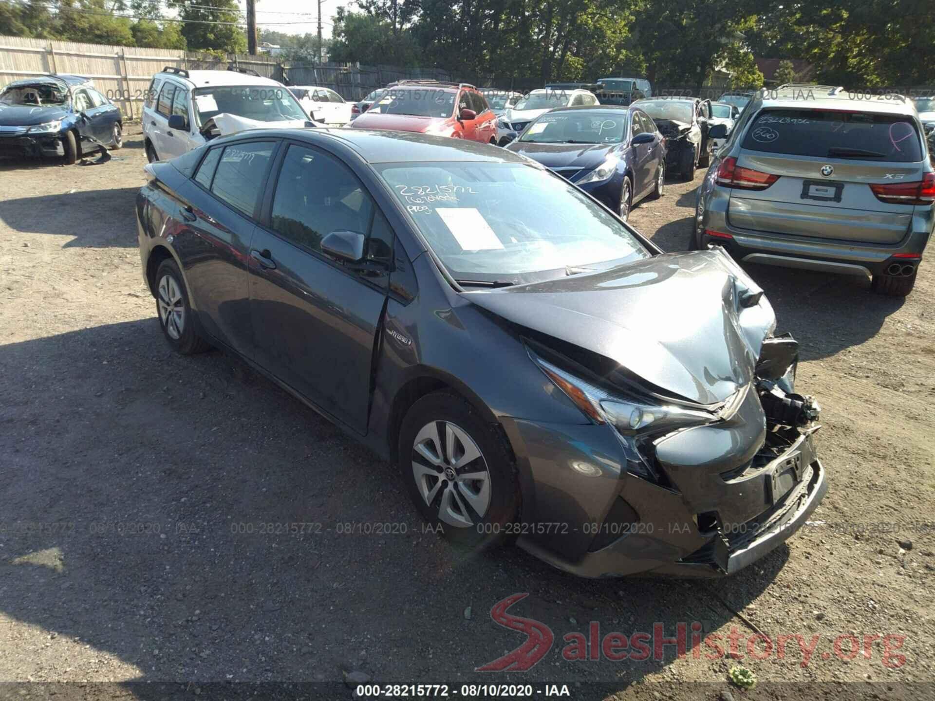 JTDKARFU8G3027945 2016 TOYOTA PRIUS