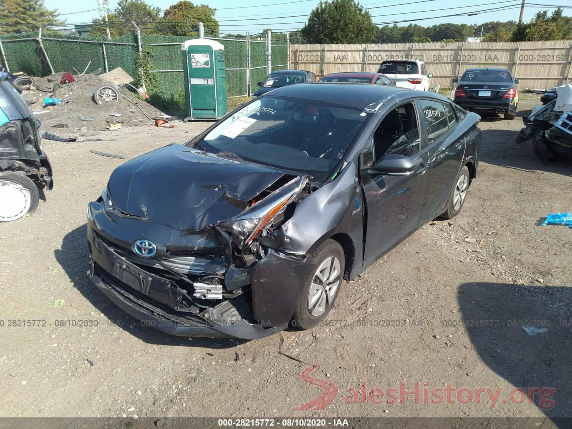 JTDKARFU8G3027945 2016 TOYOTA PRIUS