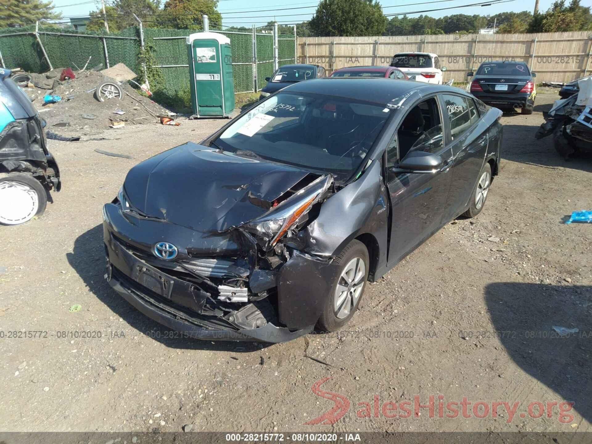 JTDKARFU8G3027945 2016 TOYOTA PRIUS