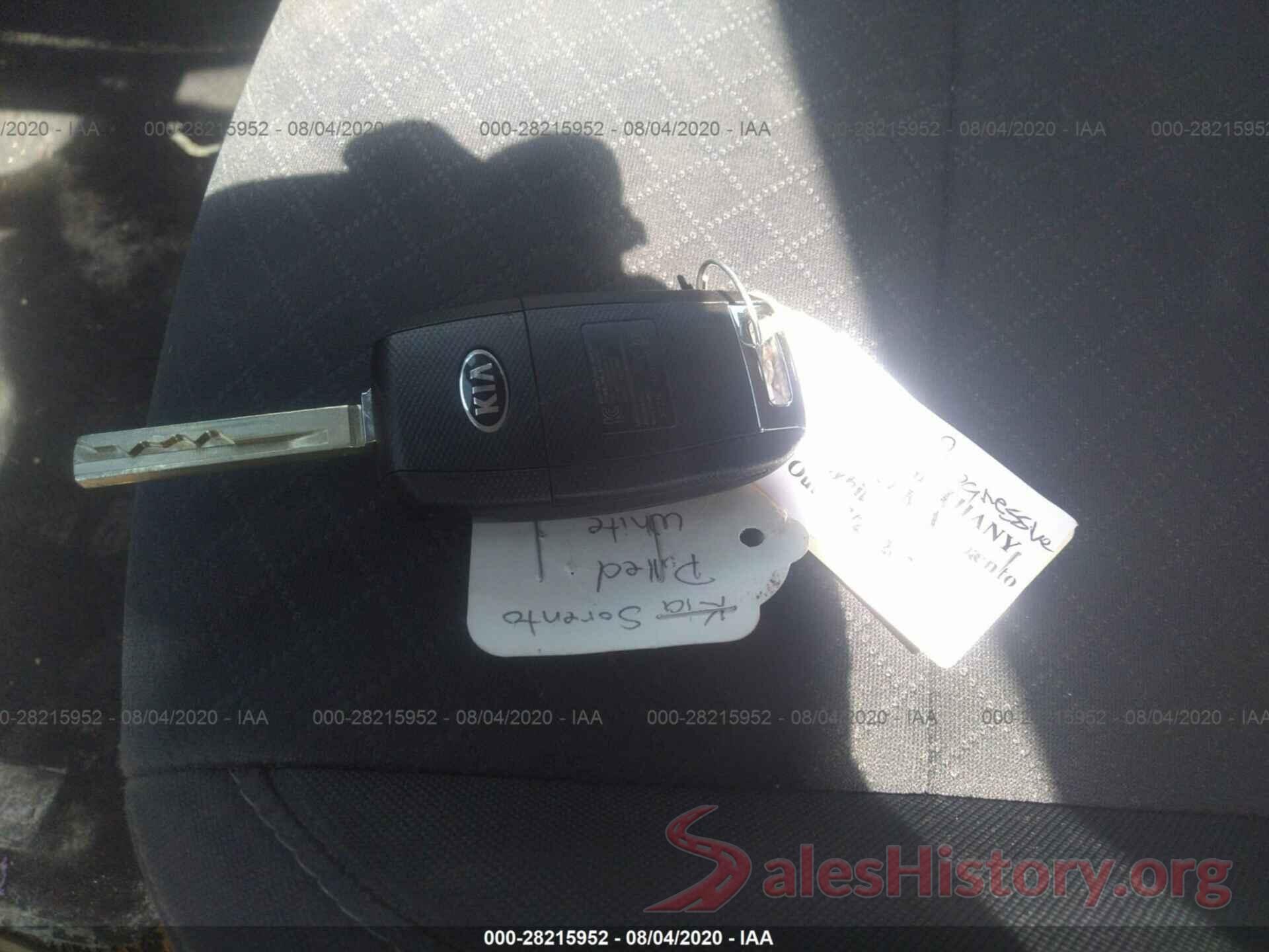 5XYPGDA56HG228747 2017 KIA SORENTO