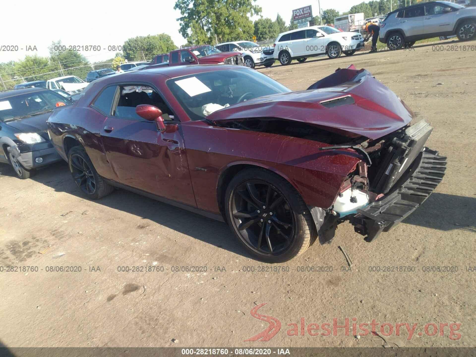 2C3CDZBT9JH111256 2018 DODGE CHALLENGER