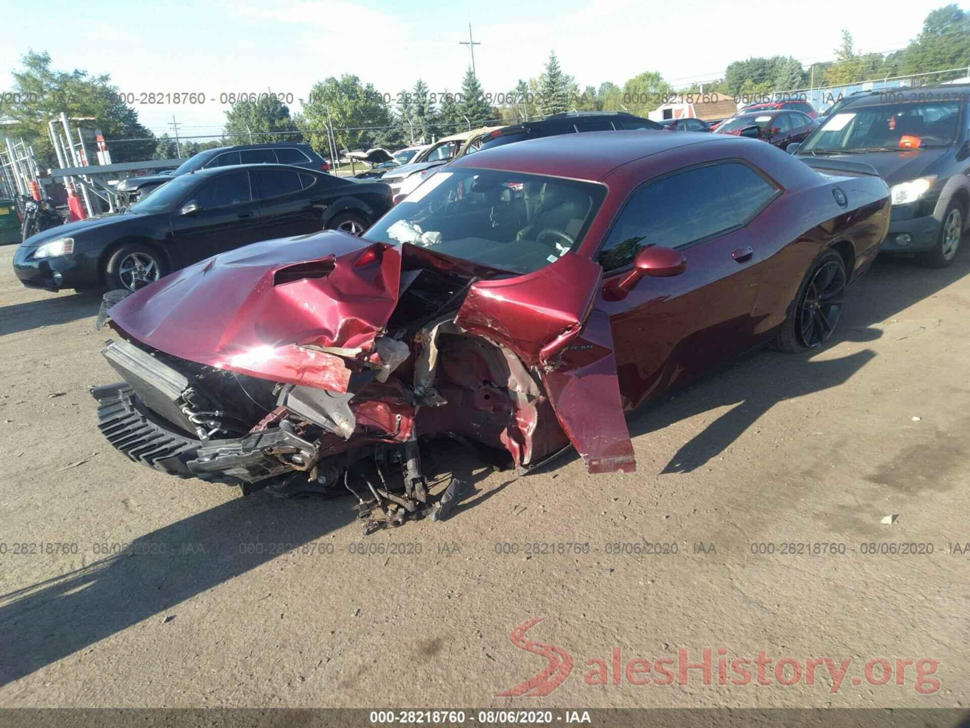 2C3CDZBT9JH111256 2018 DODGE CHALLENGER