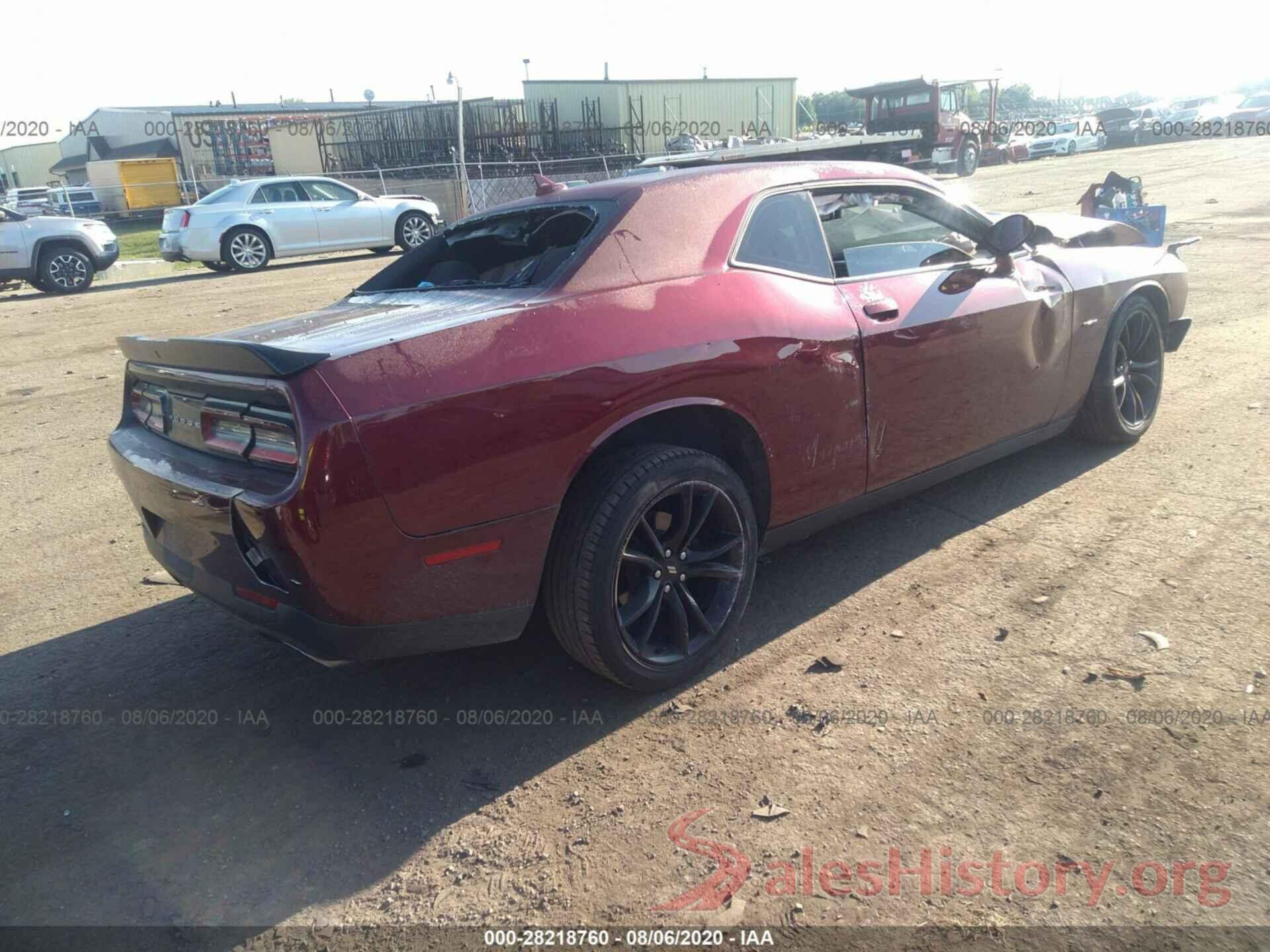 2C3CDZBT9JH111256 2018 DODGE CHALLENGER