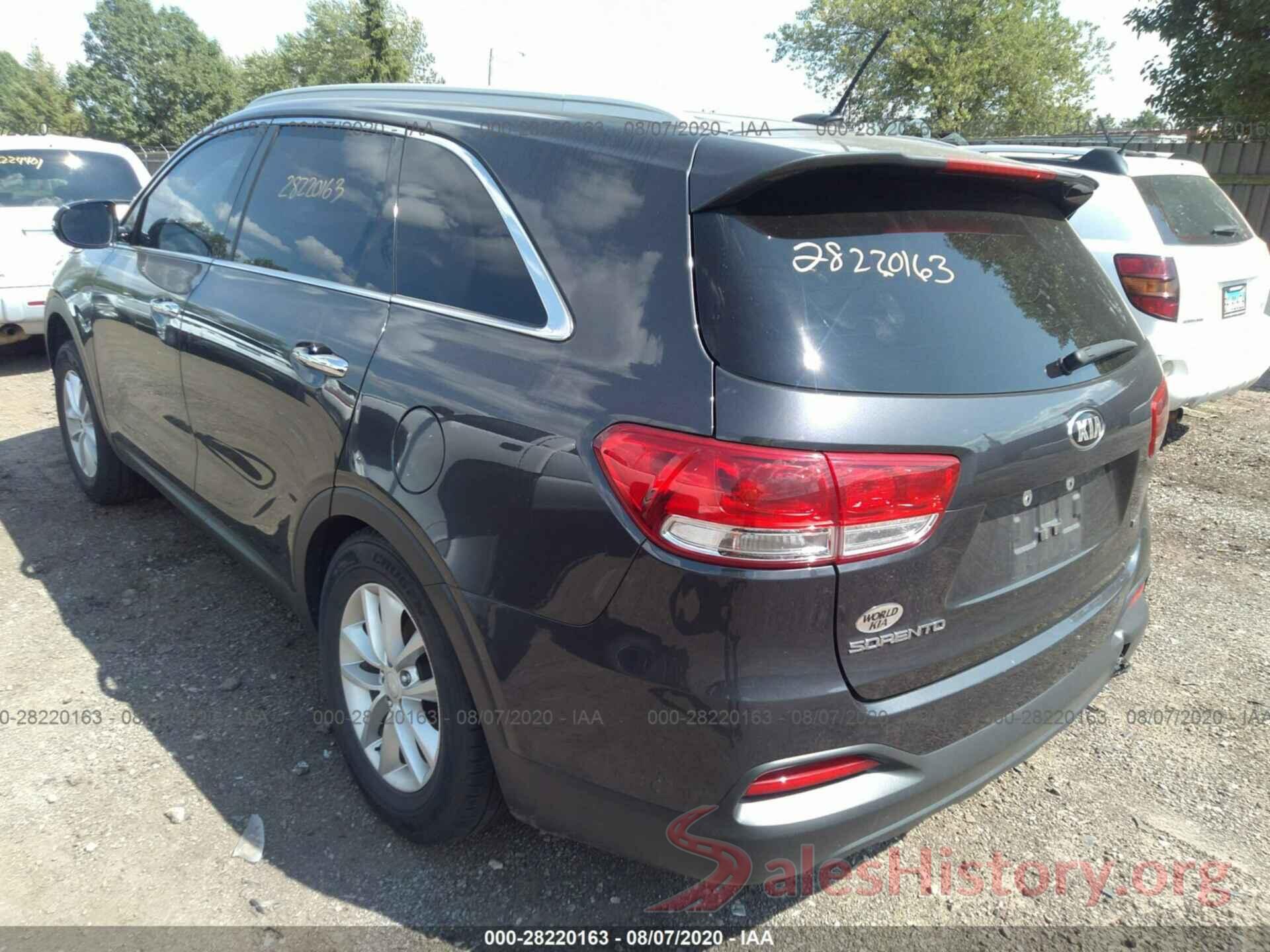 5XYPG4A33HG267942 2017 KIA SORENTO