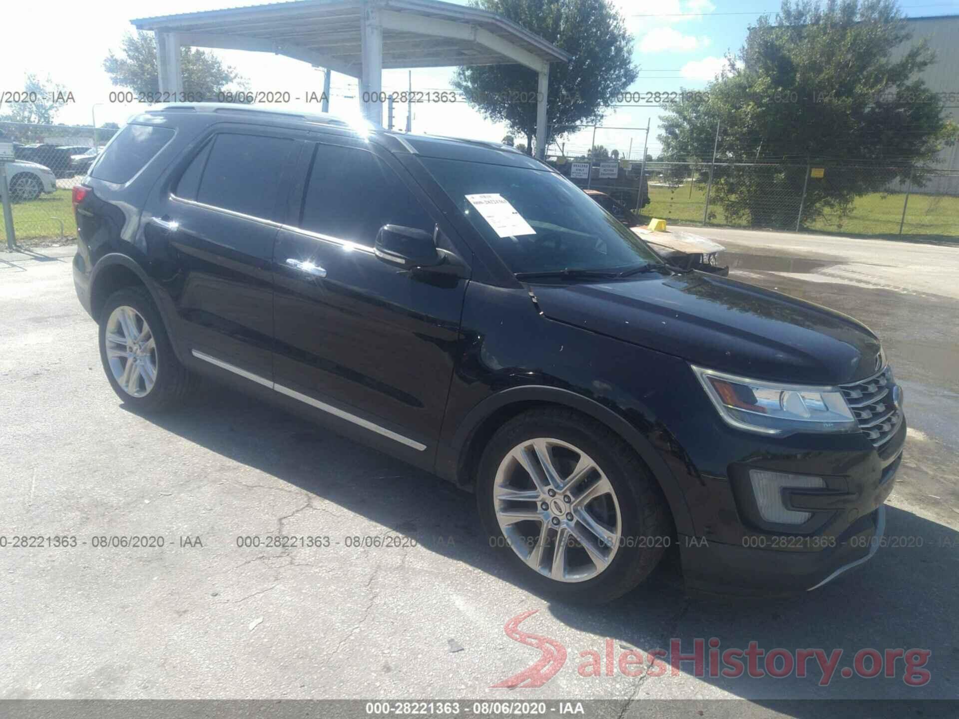 1FM5K8FH4GGC81101 2016 FORD EXPLORER