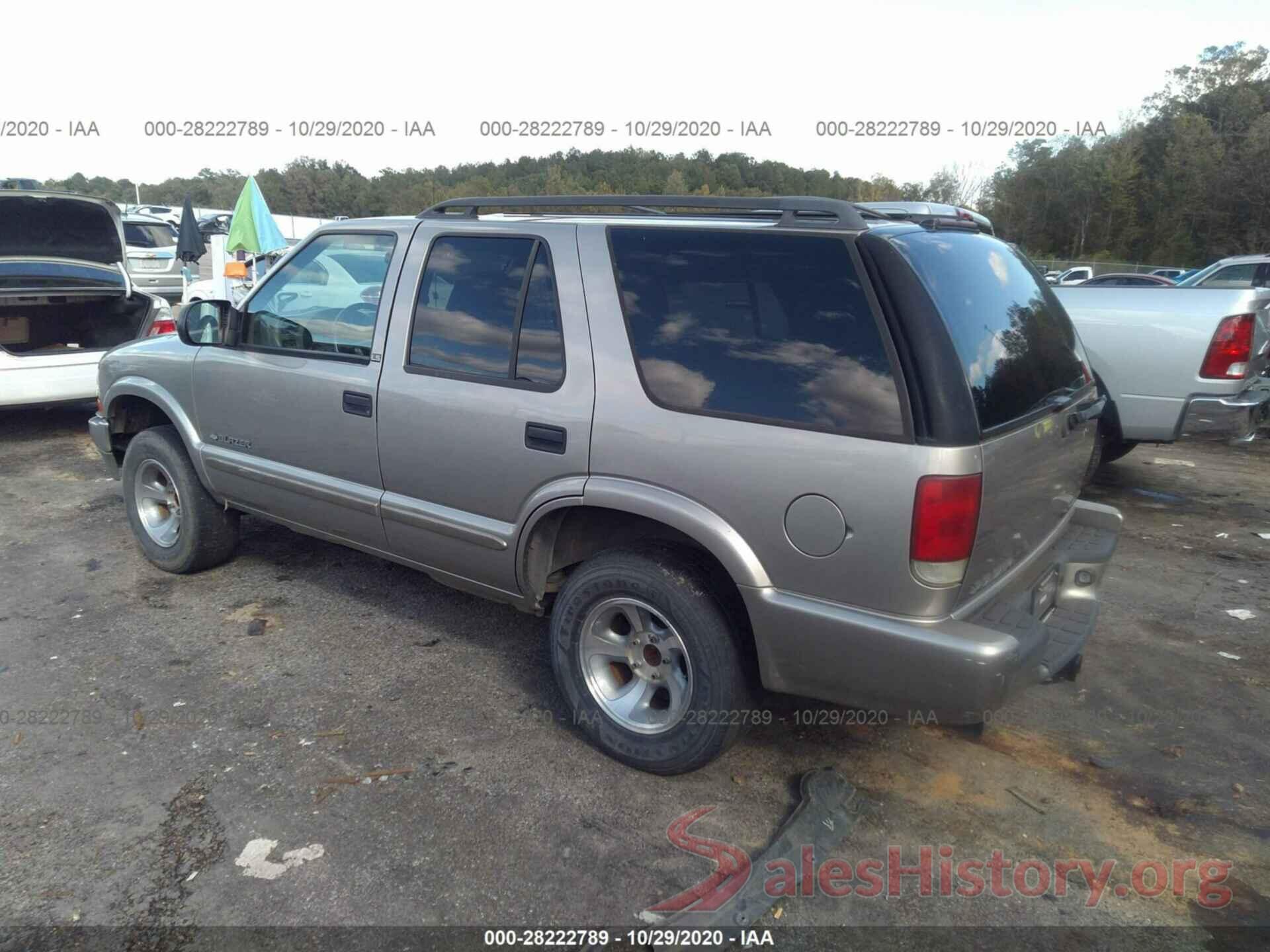 1GNCS13W82K112251 2002 CHEVROLET BLAZER