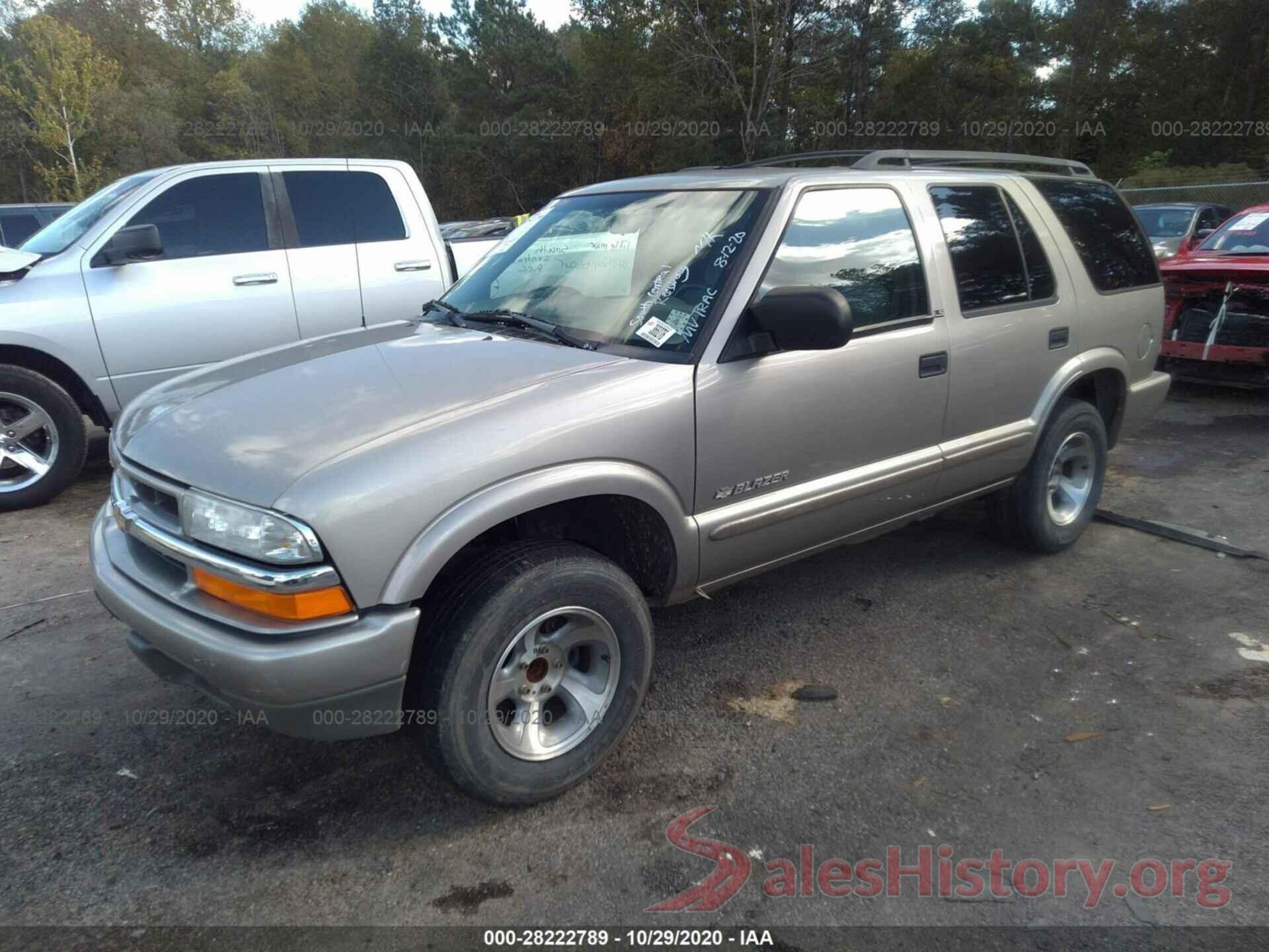 1GNCS13W82K112251 2002 CHEVROLET BLAZER