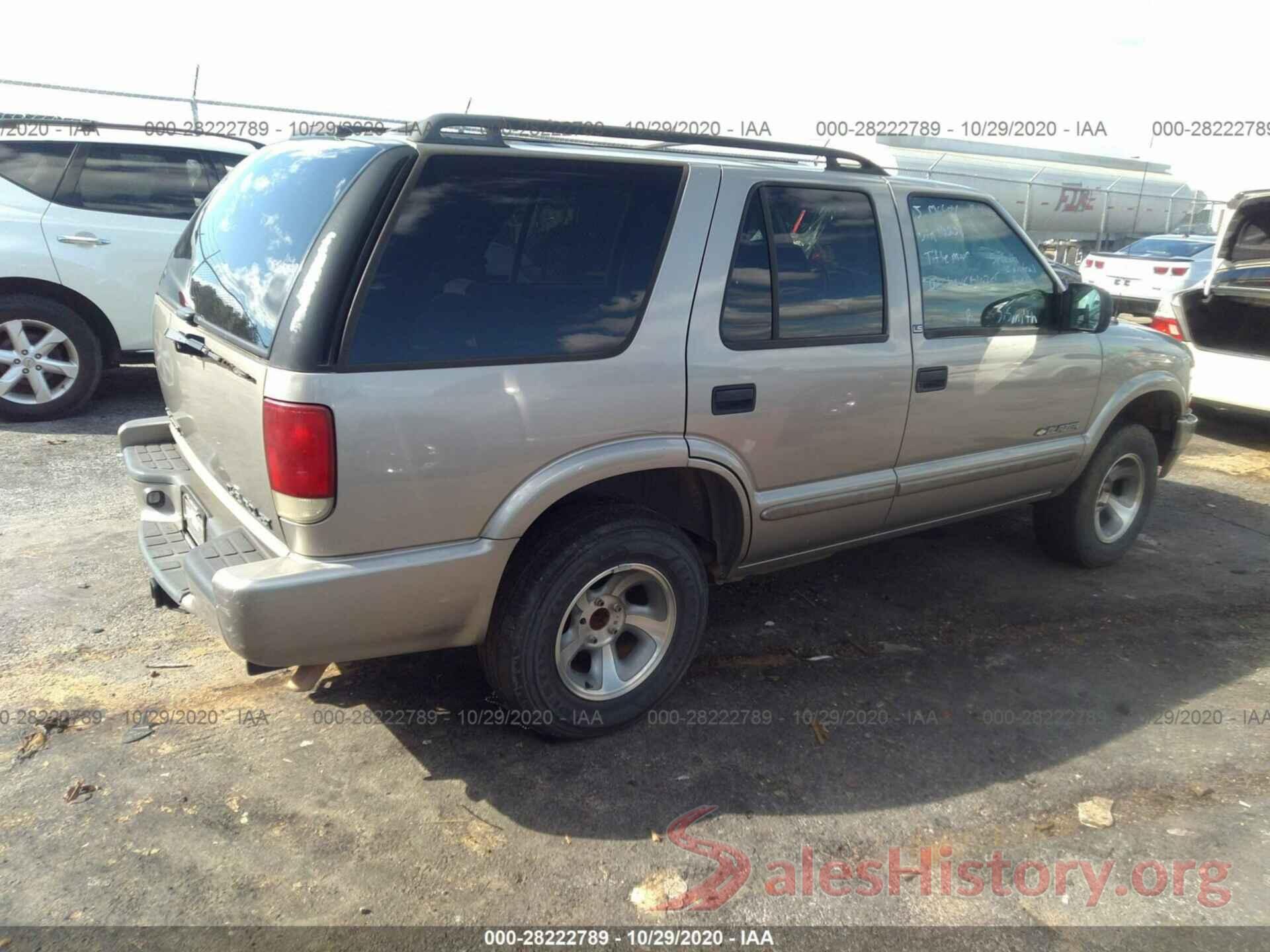 1GNCS13W82K112251 2002 CHEVROLET BLAZER