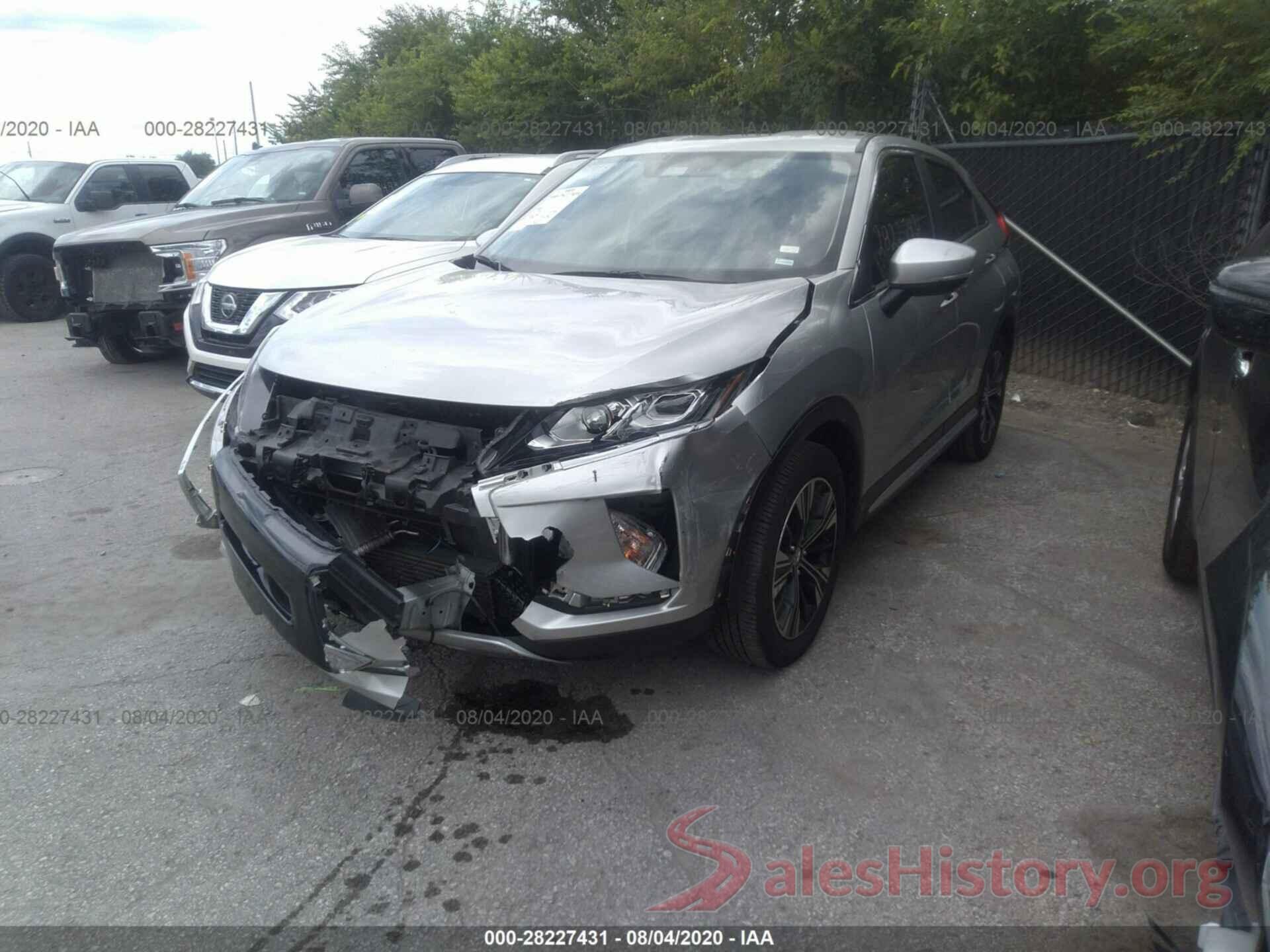 JA4AS5AA7LZ002387 2020 MITSUBISHI ECLIPSE CROSS