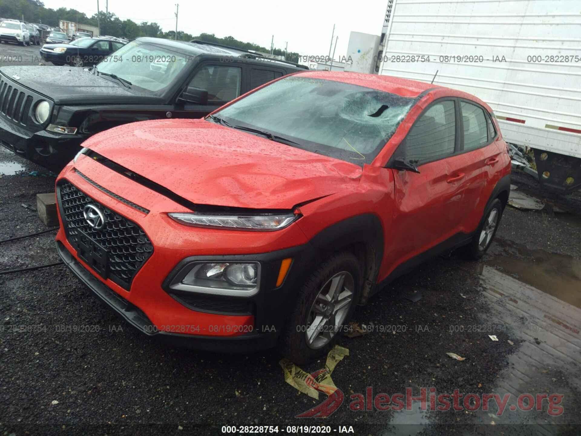 KM8K12AA0KU307555 2019 HYUNDAI KONA