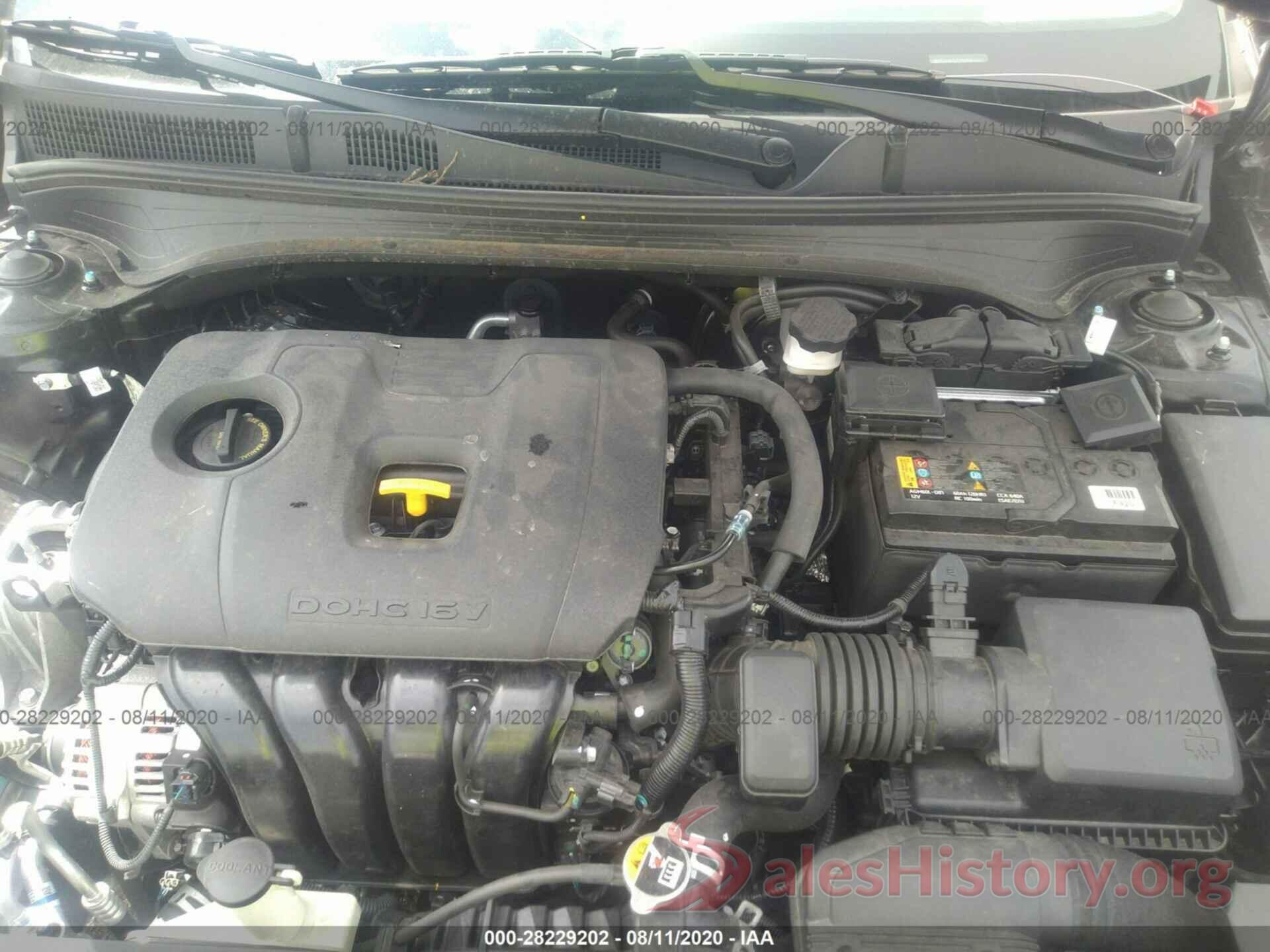 3KPF24AD1LE195857 2020 KIA FORTE