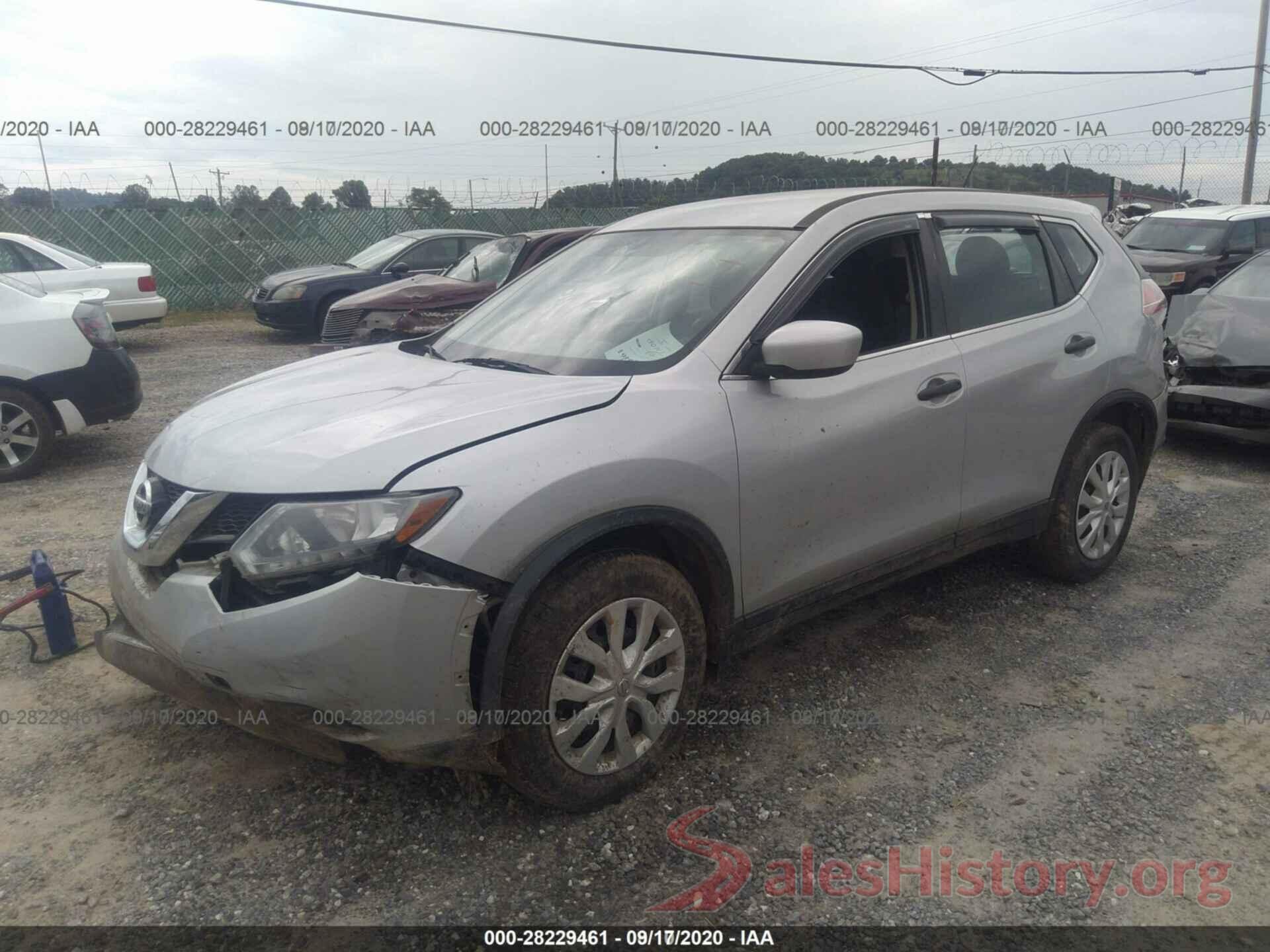 5N1AT2MV4GC809986 2016 NISSAN ROGUE