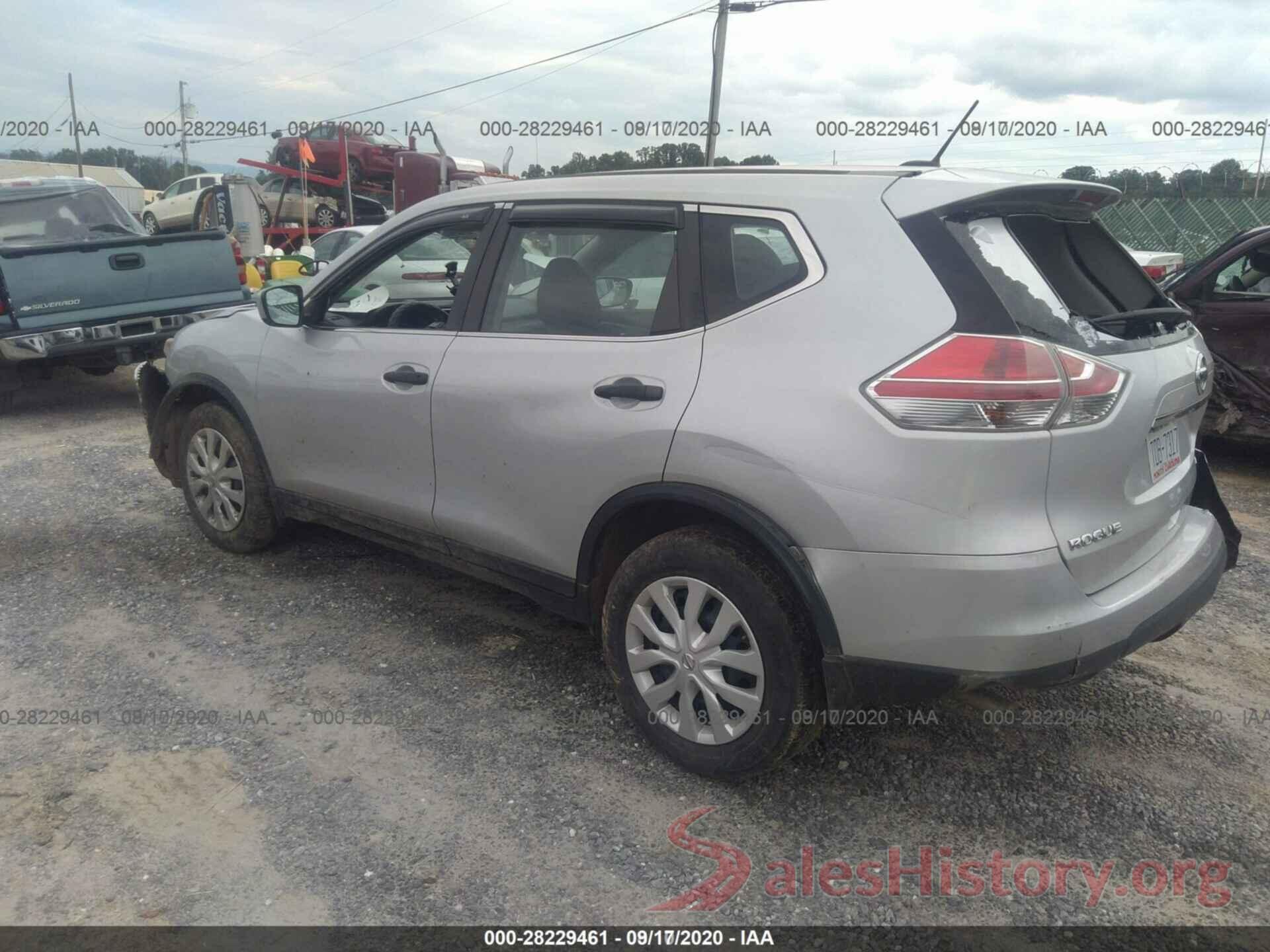 5N1AT2MV4GC809986 2016 NISSAN ROGUE