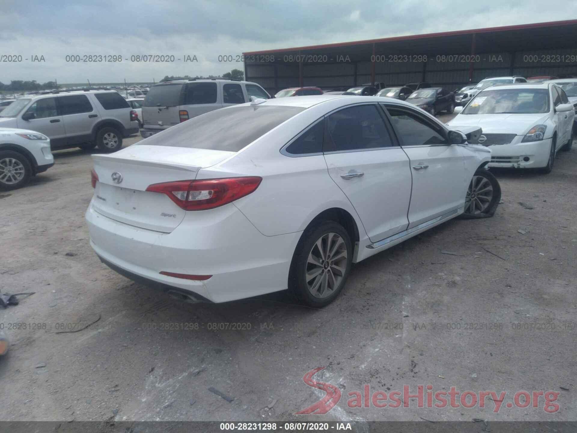 5NPE34AF3GH390614 2016 HYUNDAI SONATA