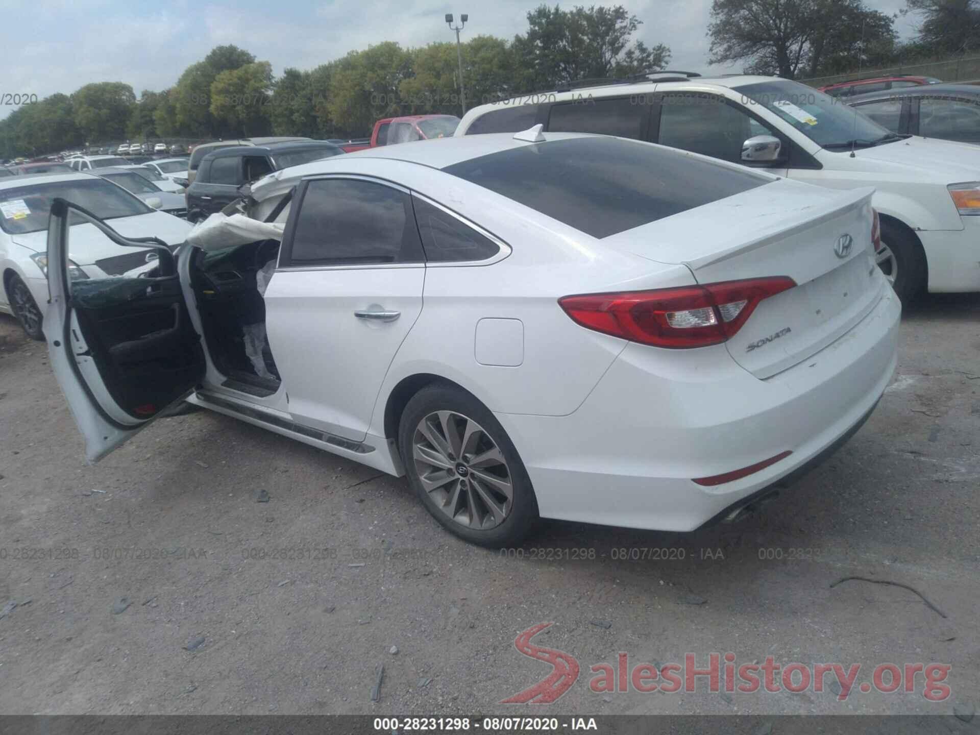 5NPE34AF3GH390614 2016 HYUNDAI SONATA