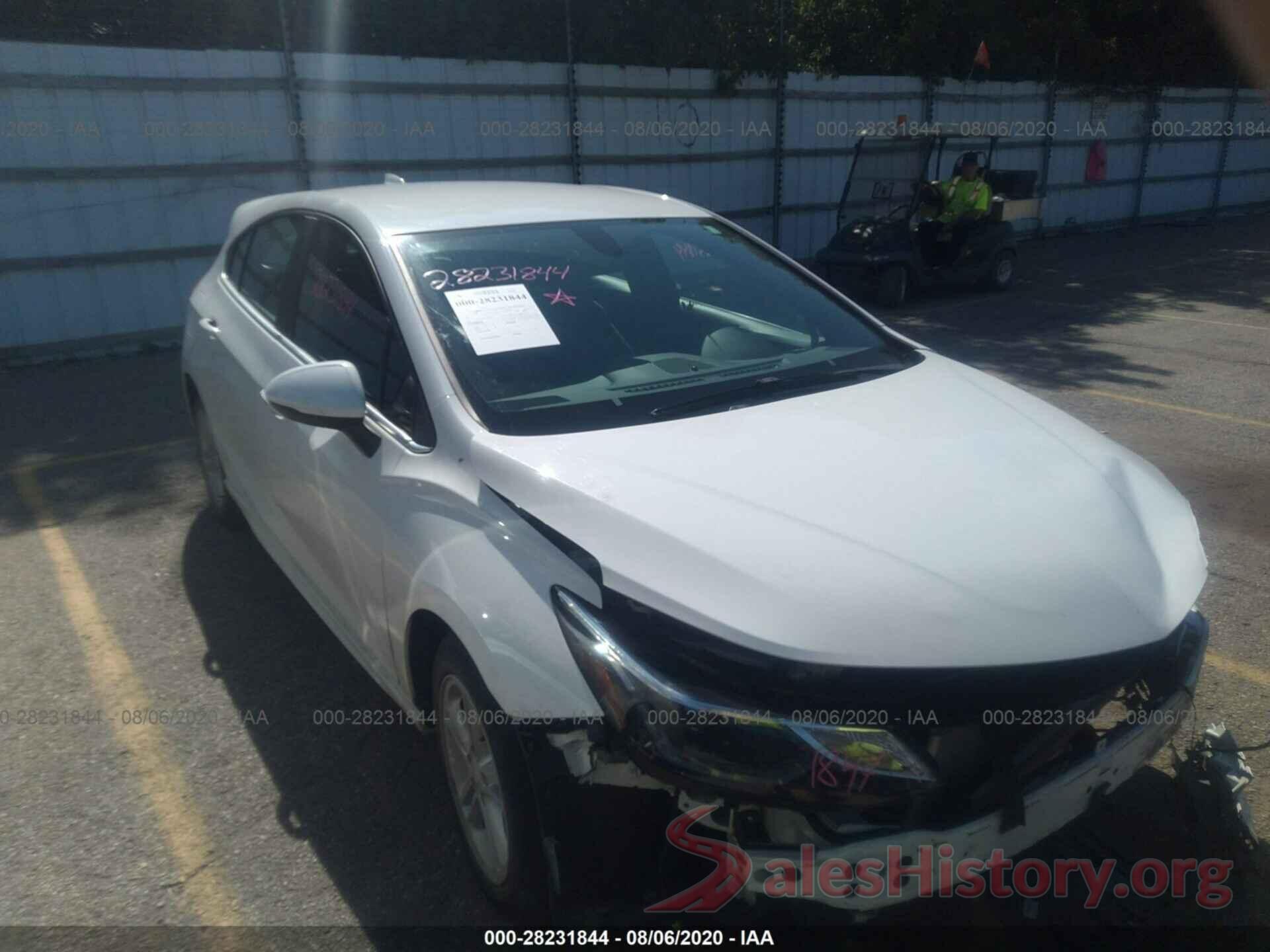 3G1BE6SM2HS506911 2017 CHEVROLET CRUZE