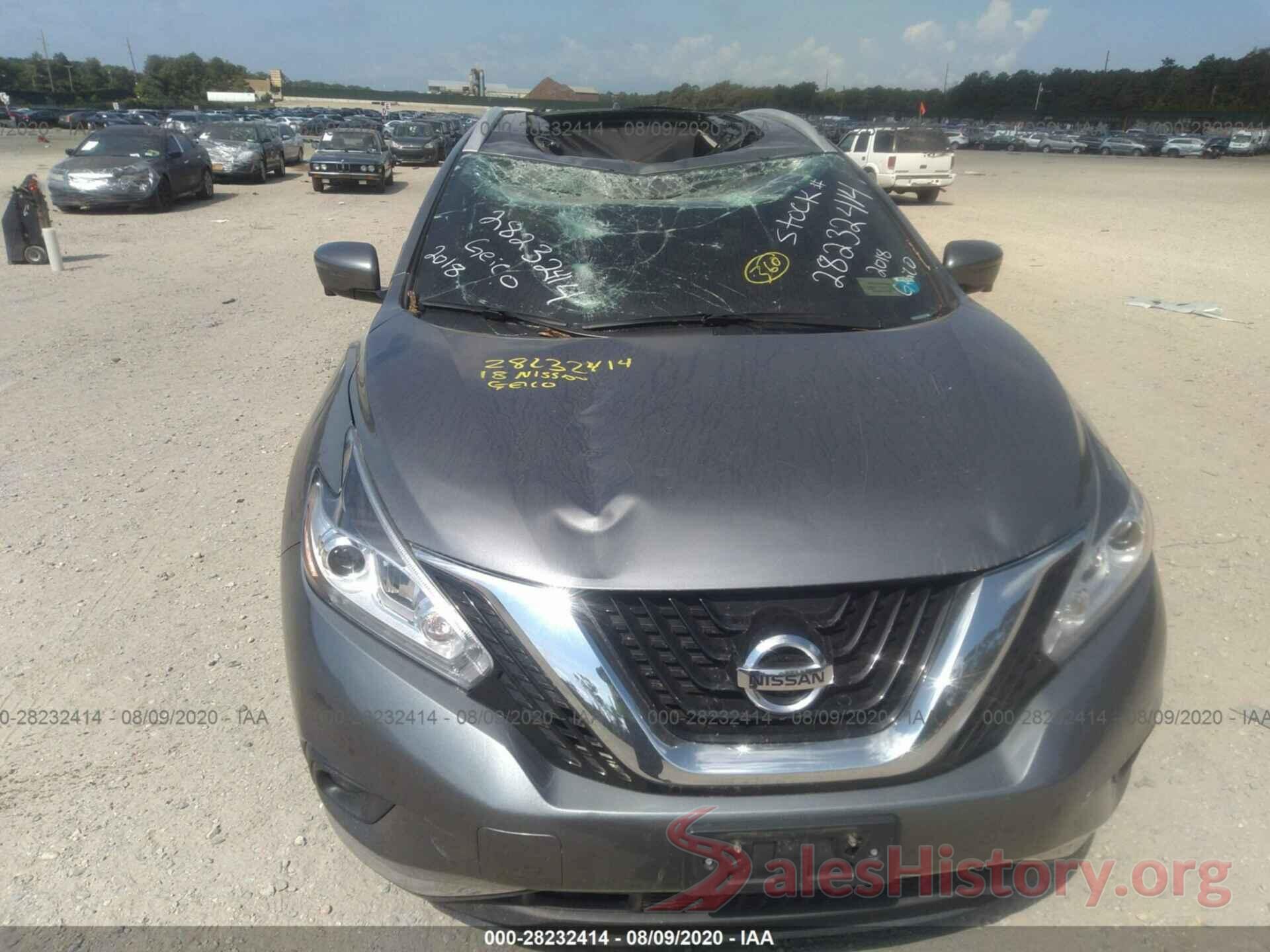 5N1AZ2MH8JN136723 2018 NISSAN MURANO