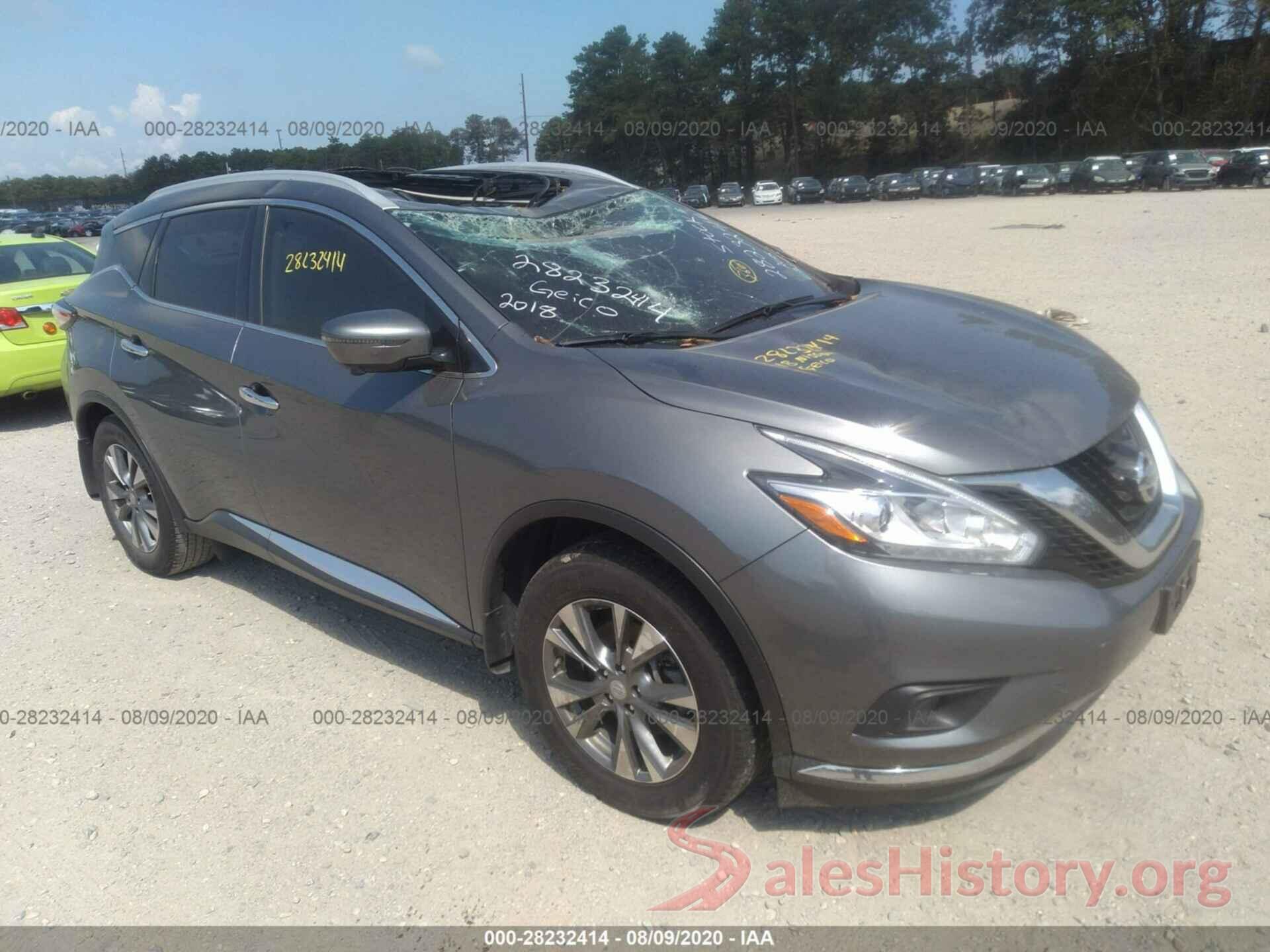 5N1AZ2MH8JN136723 2018 NISSAN MURANO