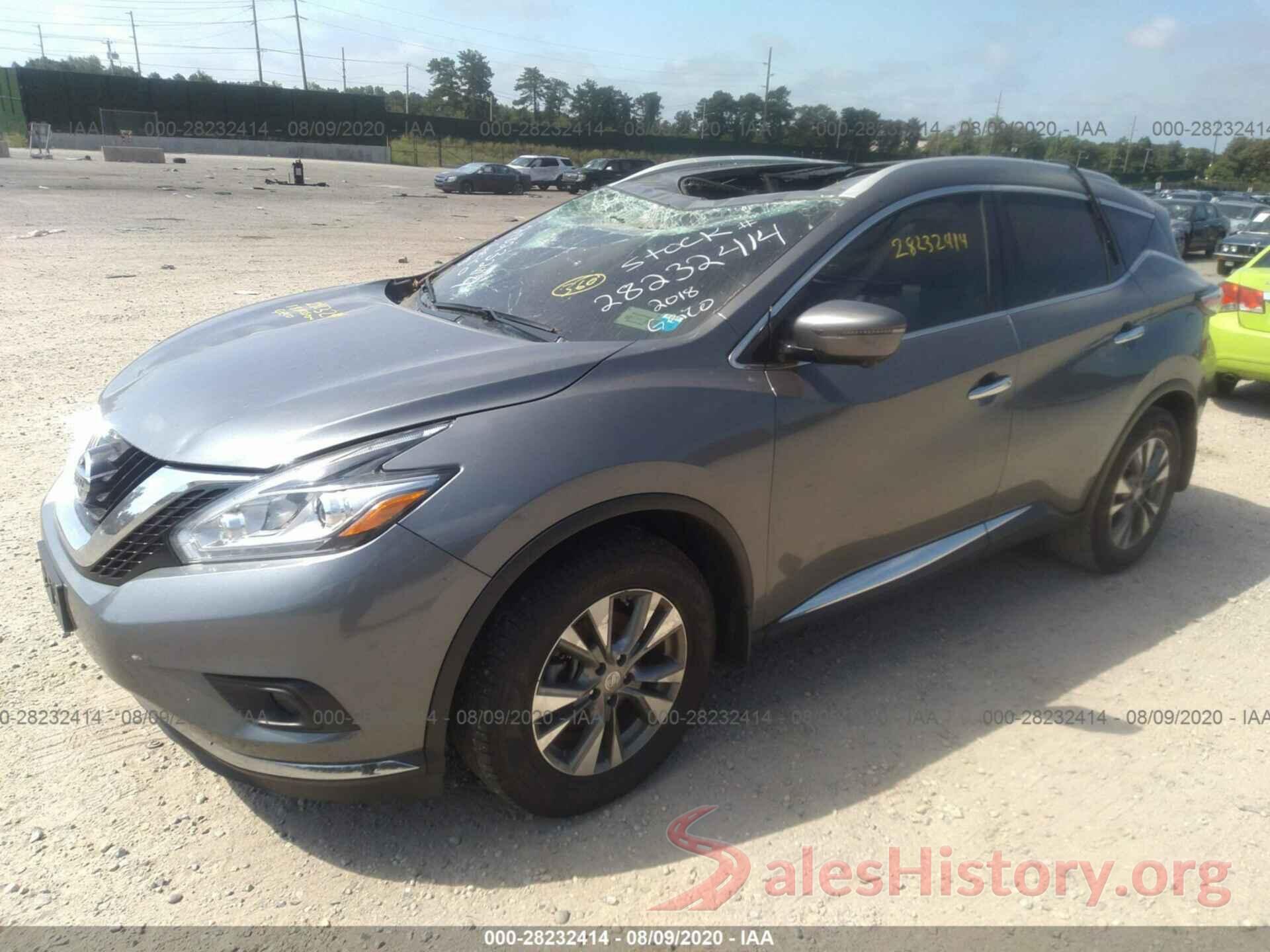 5N1AZ2MH8JN136723 2018 NISSAN MURANO