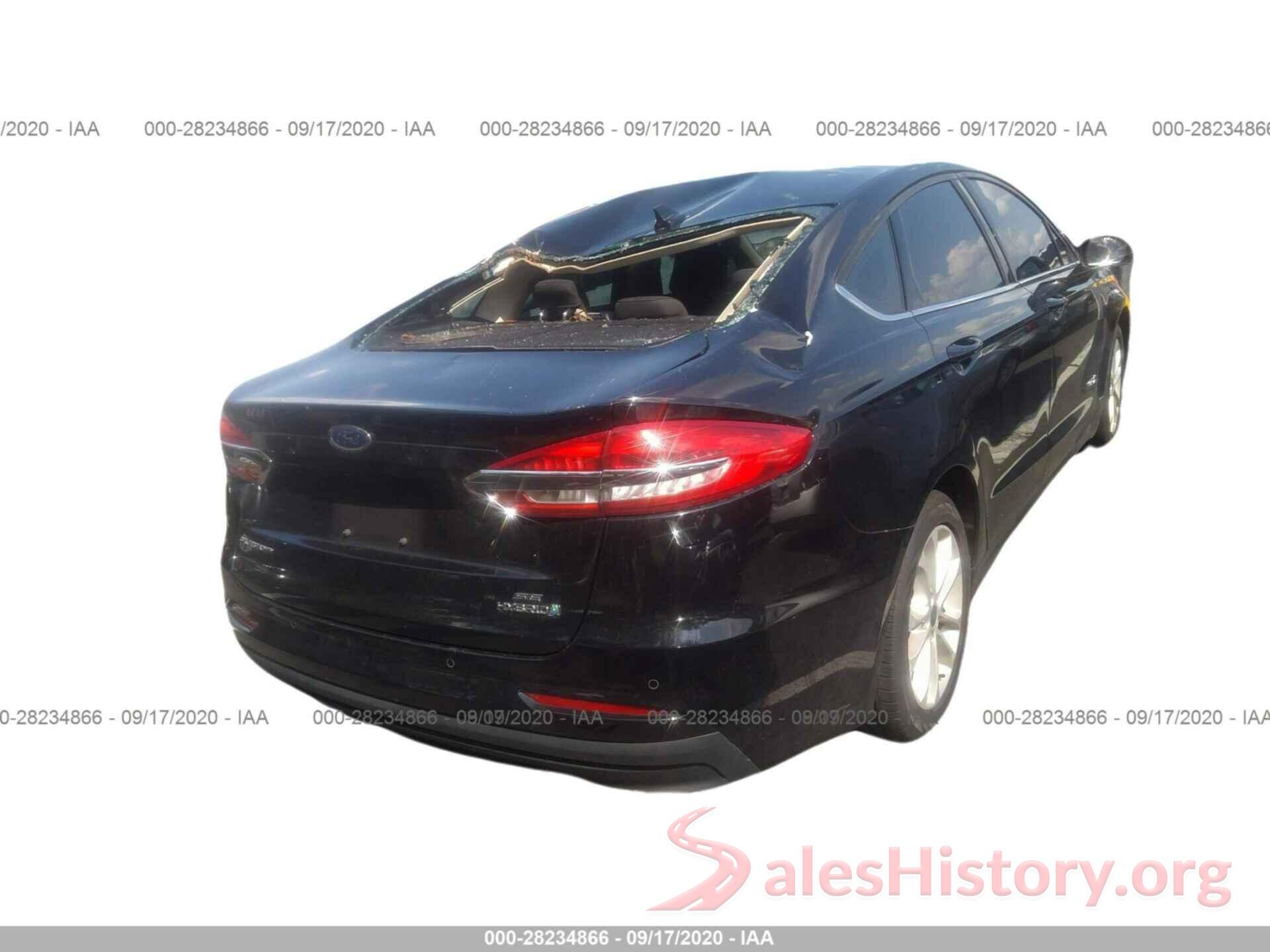 3FA6P0LU7KR141595 2019 FORD FUSION