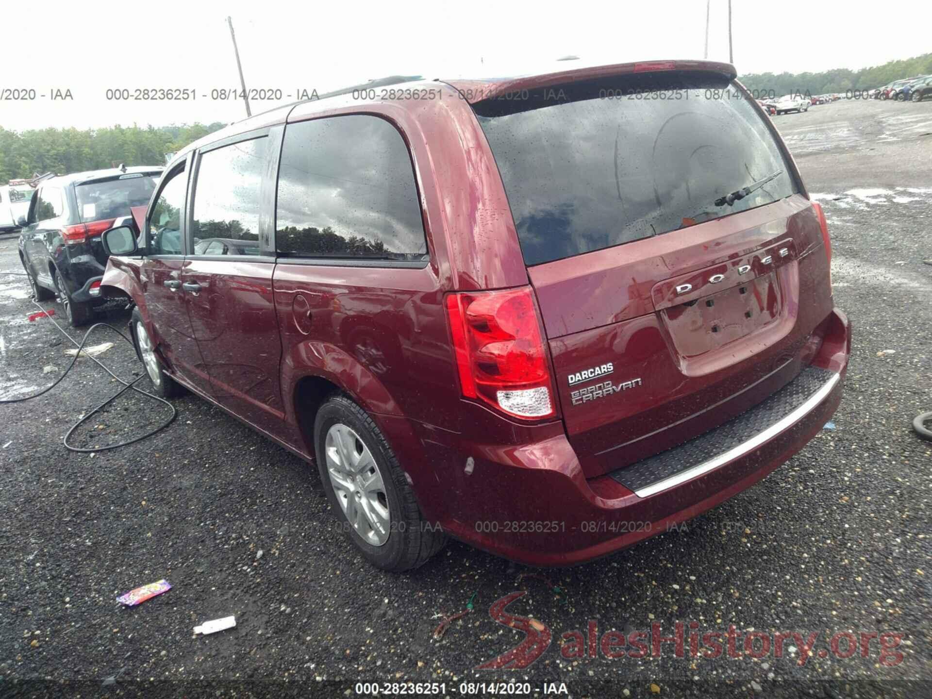 2C4RDGBG6KR639457 2019 DODGE GRAND CARAVAN