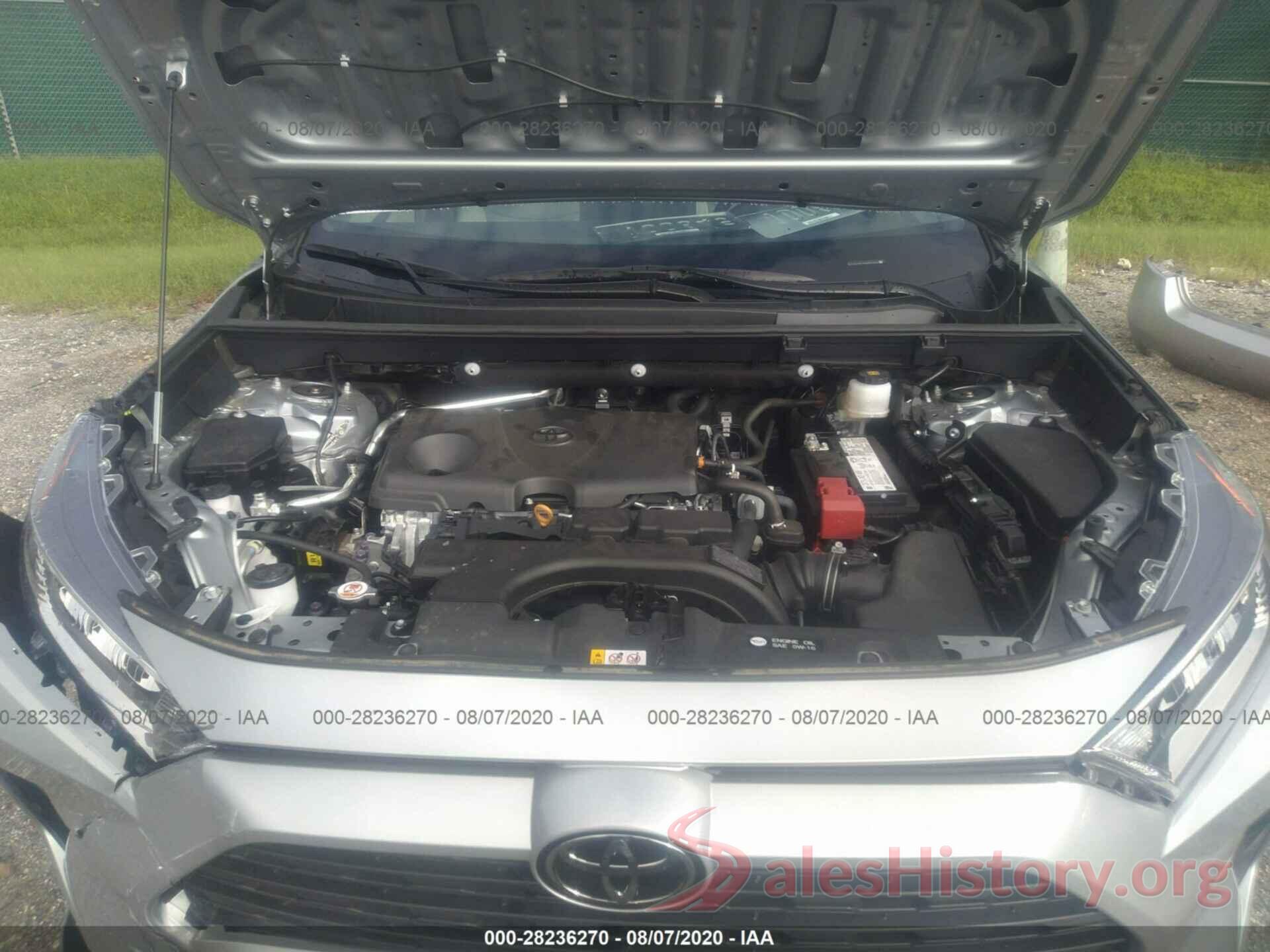 2T3A1RFVXKW081595 2019 TOYOTA RAV4