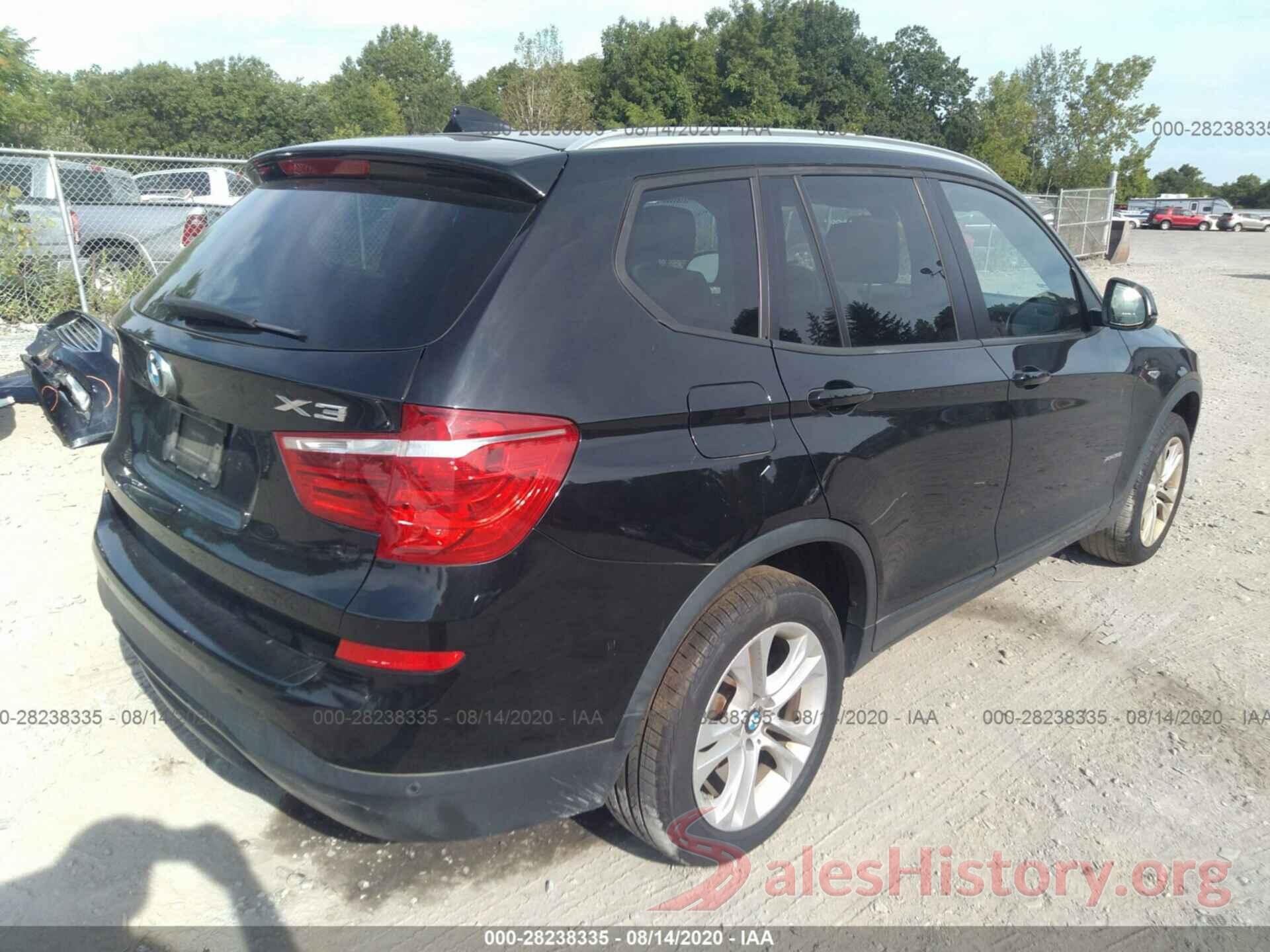 5UXWX7C53G0R18338 2016 BMW X3