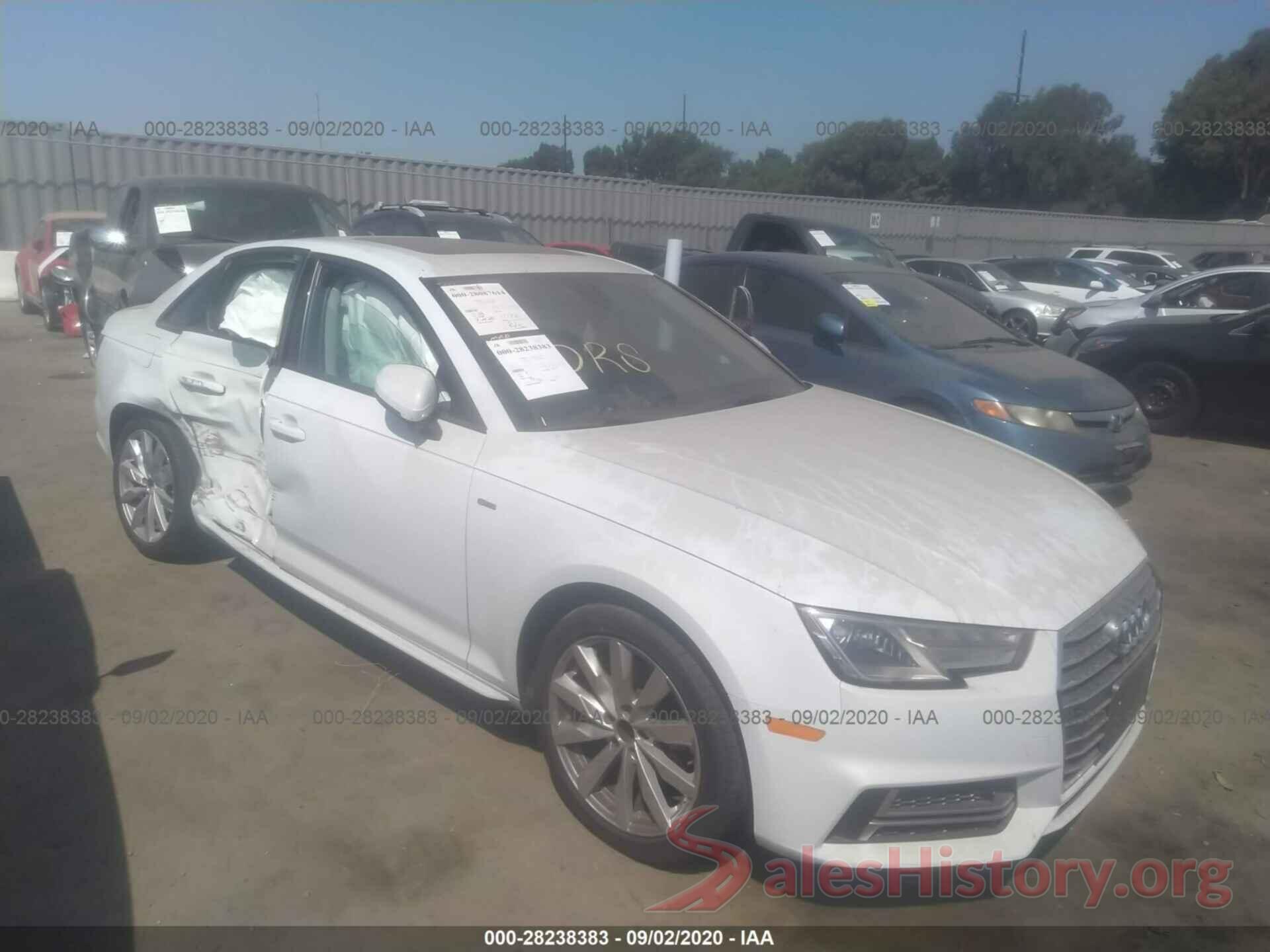 WAUKMAF46JA223049 2018 AUDI A4