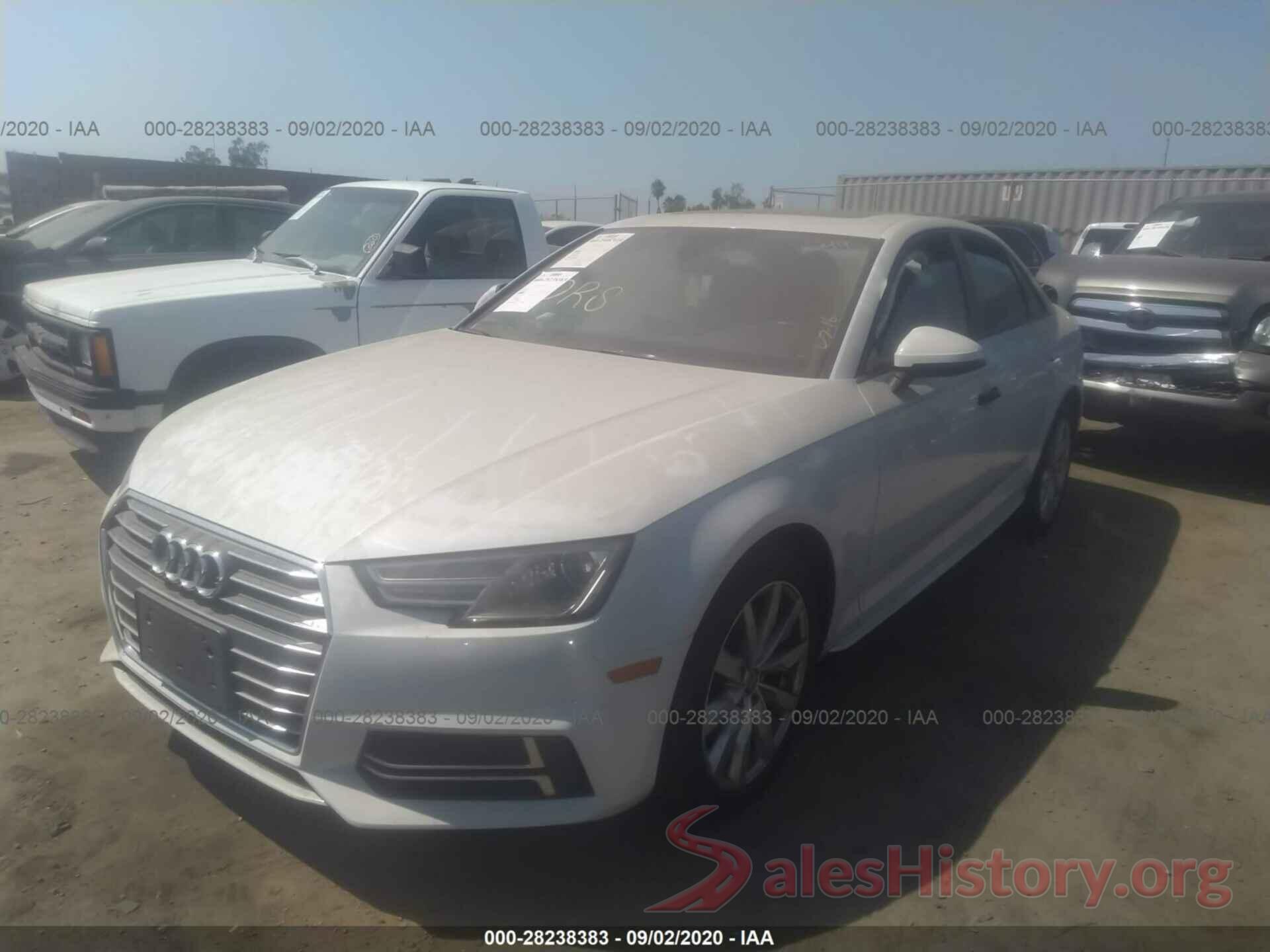 WAUKMAF46JA223049 2018 AUDI A4