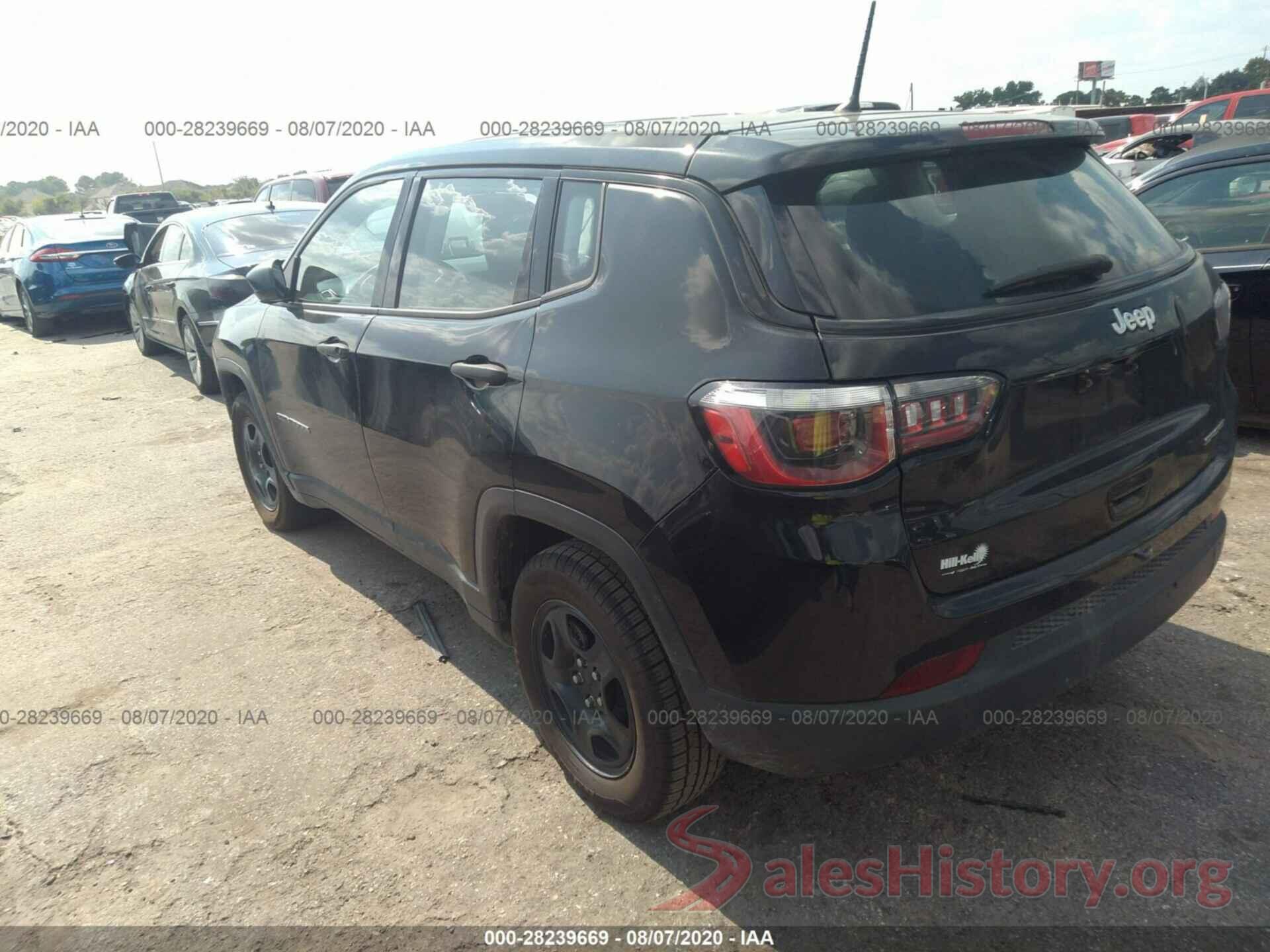 3C4NJCAB9JT125572 2018 JEEP COMPASS