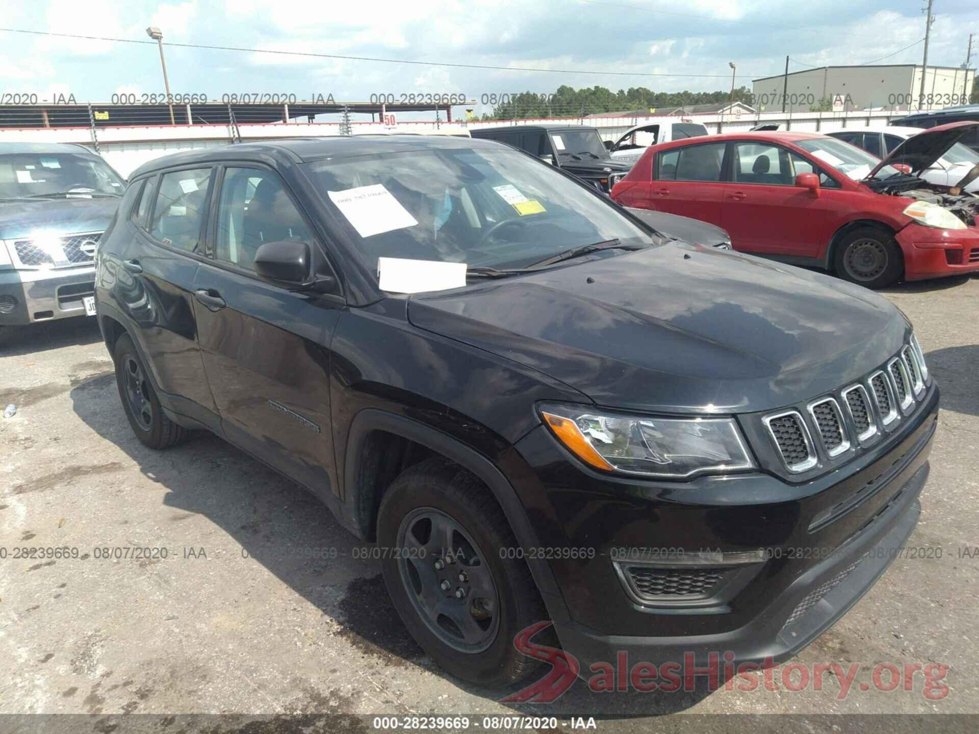 3C4NJCAB9JT125572 2018 JEEP COMPASS