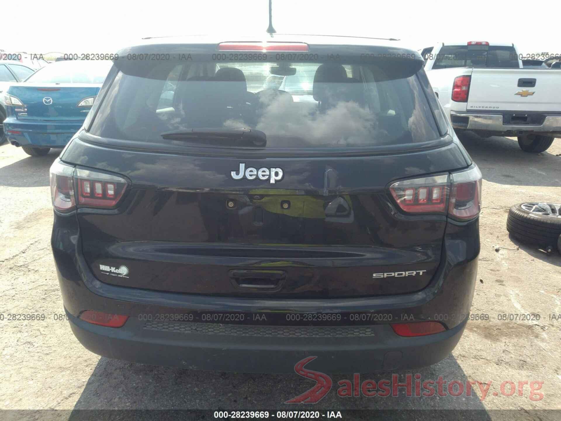 3C4NJCAB9JT125572 2018 JEEP COMPASS