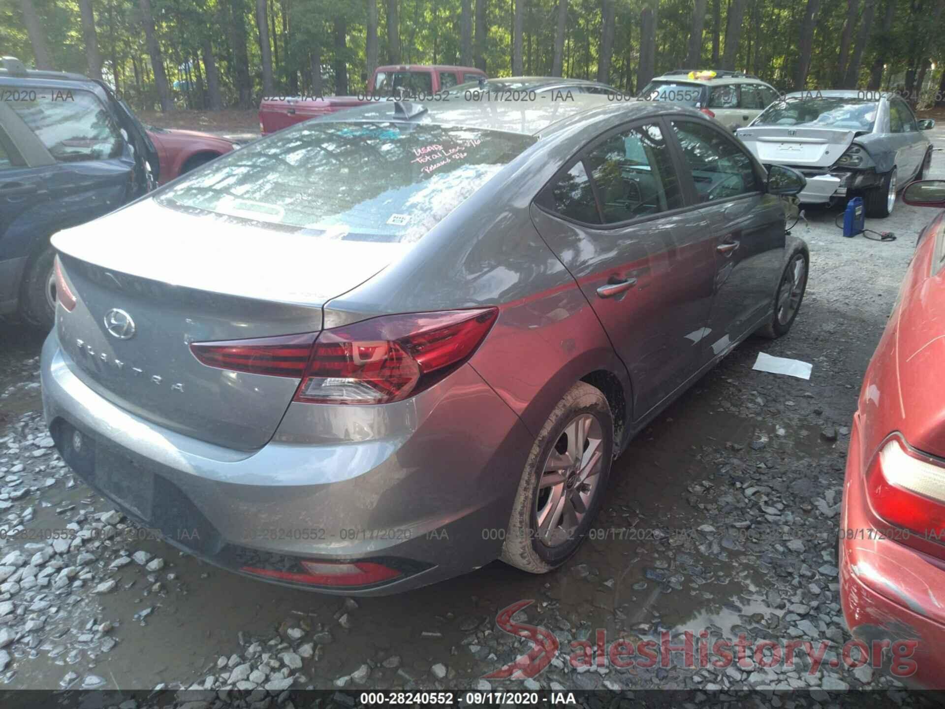 5NPD84LF5KH476008 2019 HYUNDAI ELANTRA