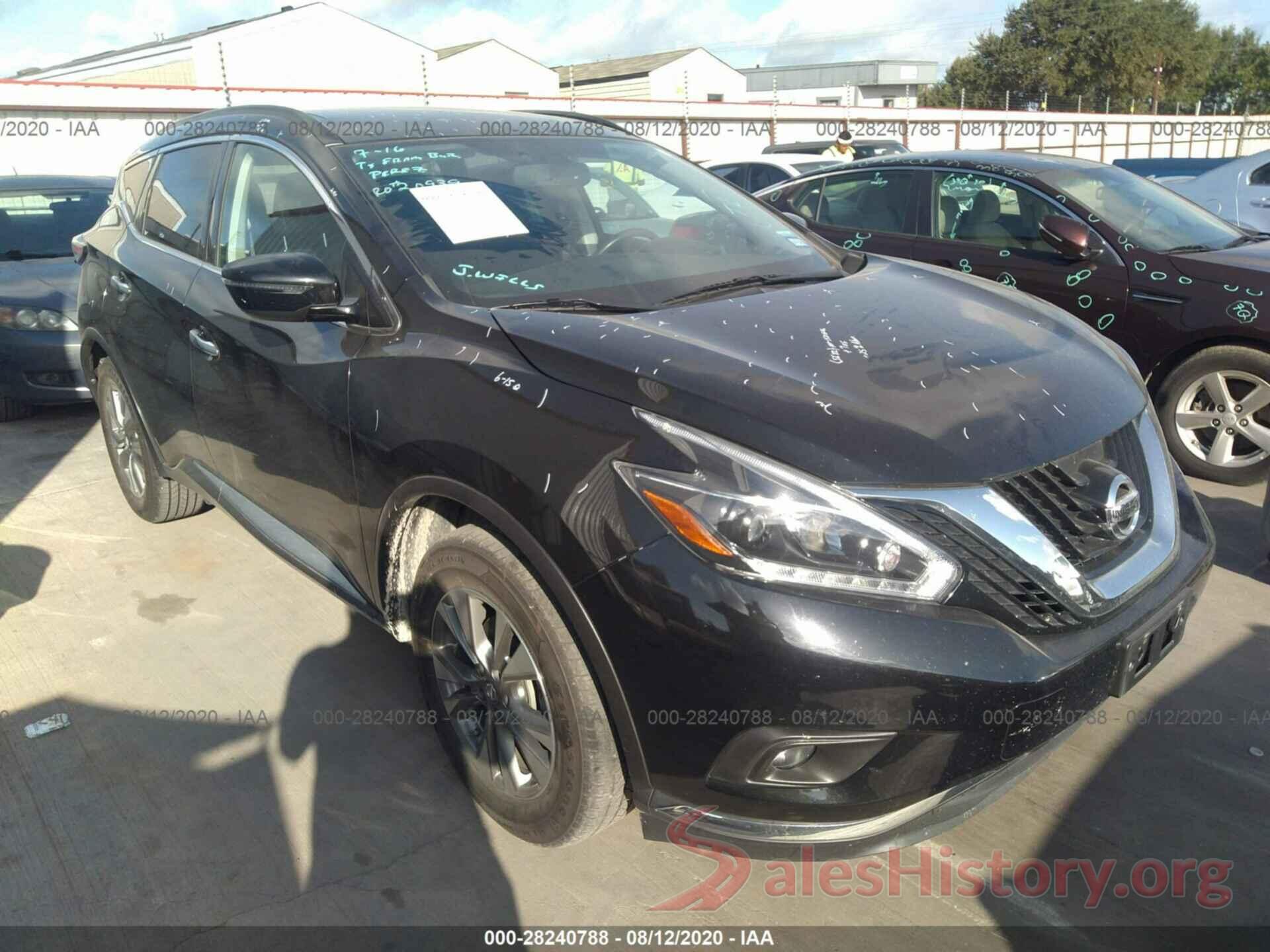 5N1AZ2MG6JN122813 2018 NISSAN MURANO