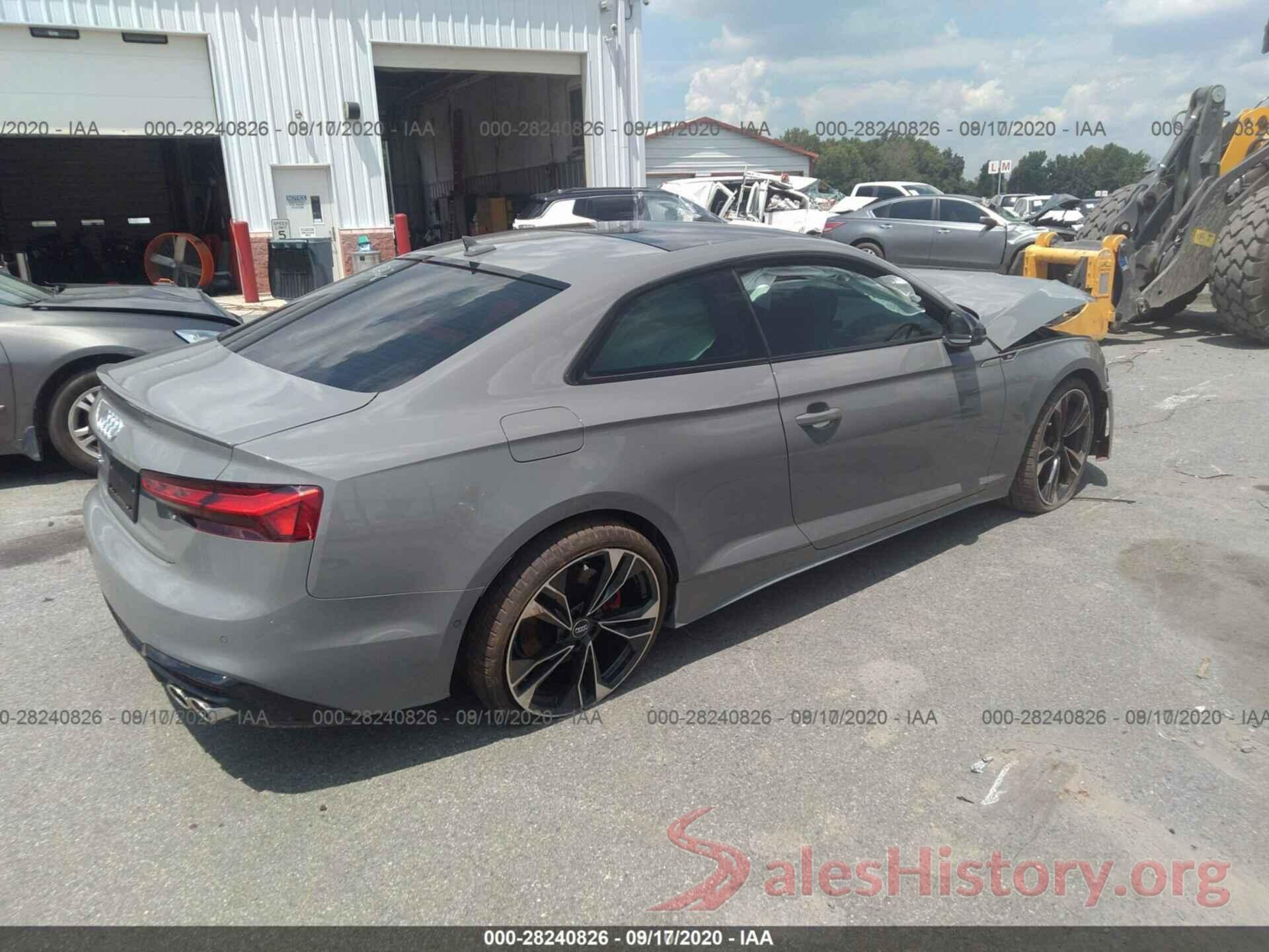 WAUR4AF55LA005226 2020 AUDI S5